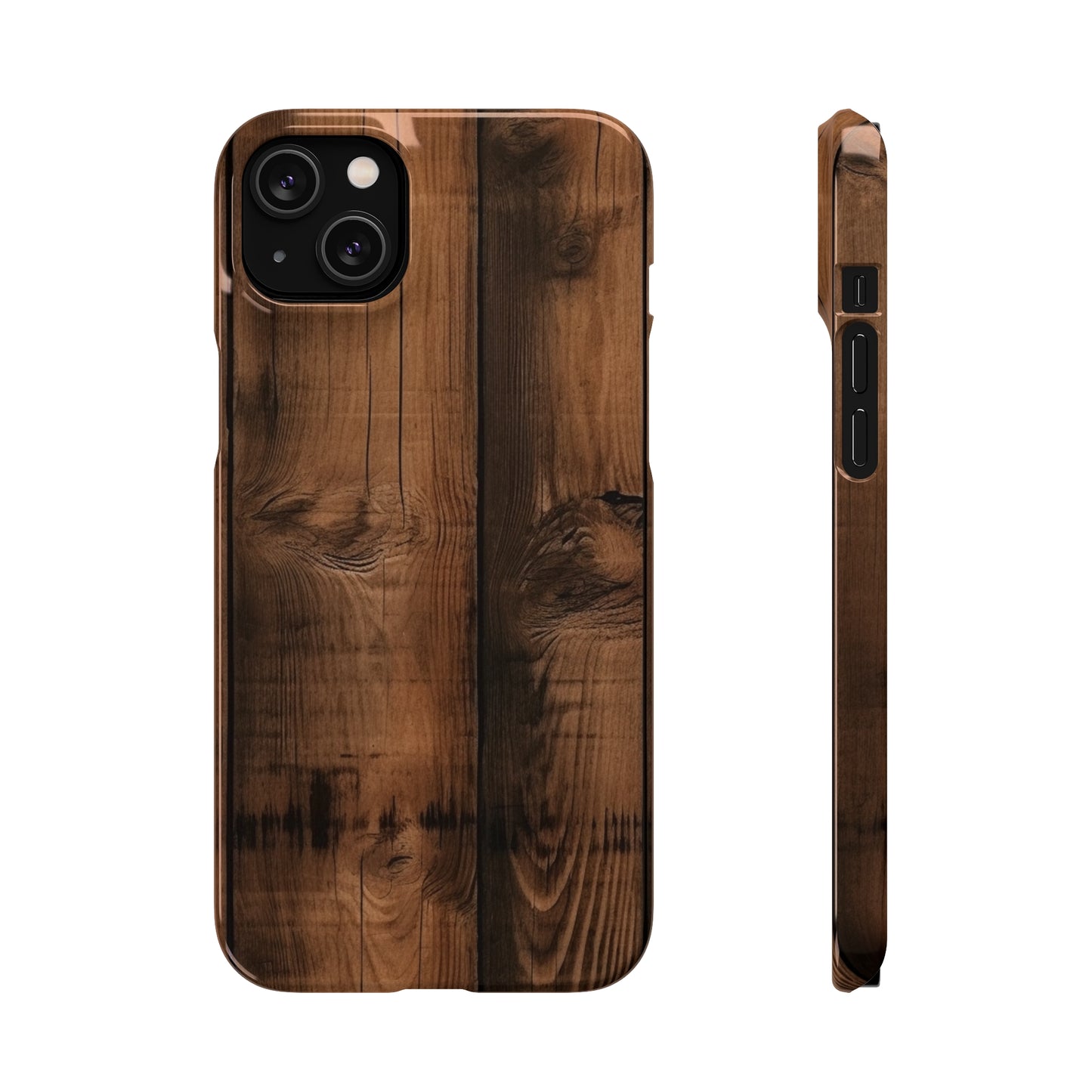 Rustic Wood Snap Case