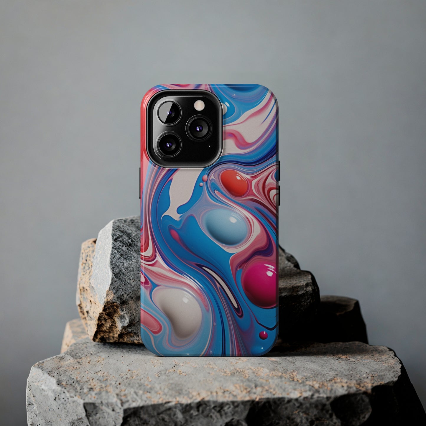 Colorful Marble Tough Case