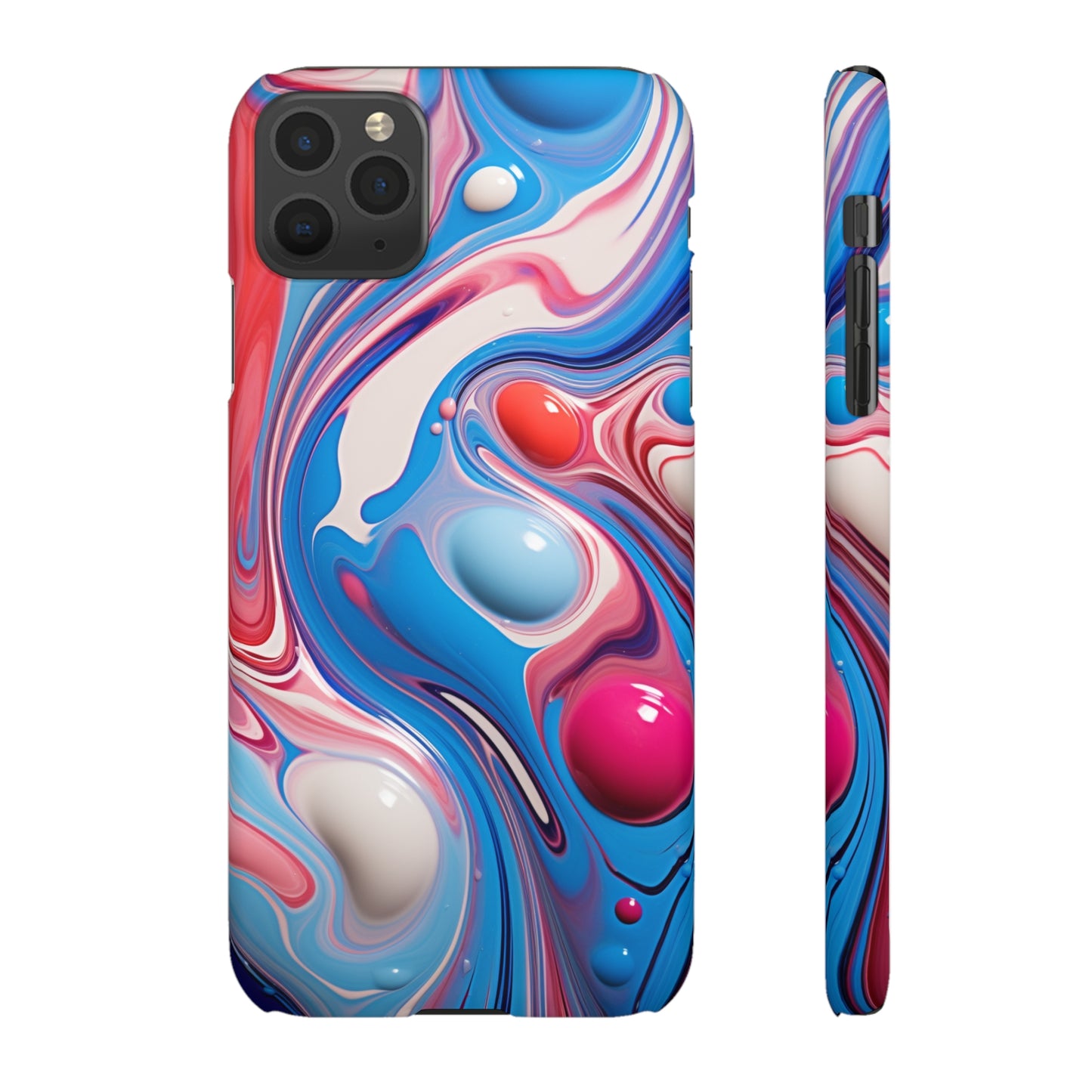 Colorful Marble Snap Case