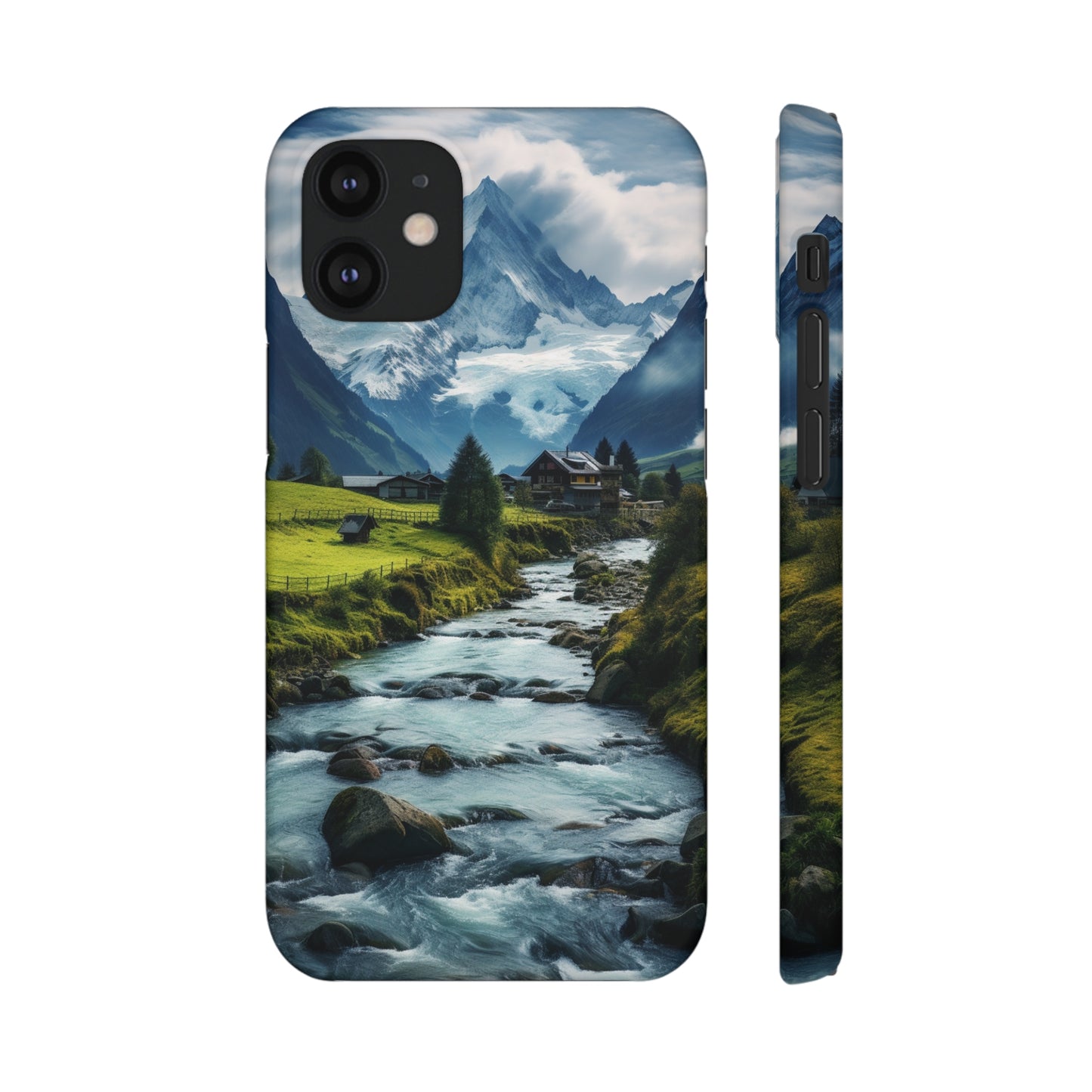 Swiss Alps Snap Case