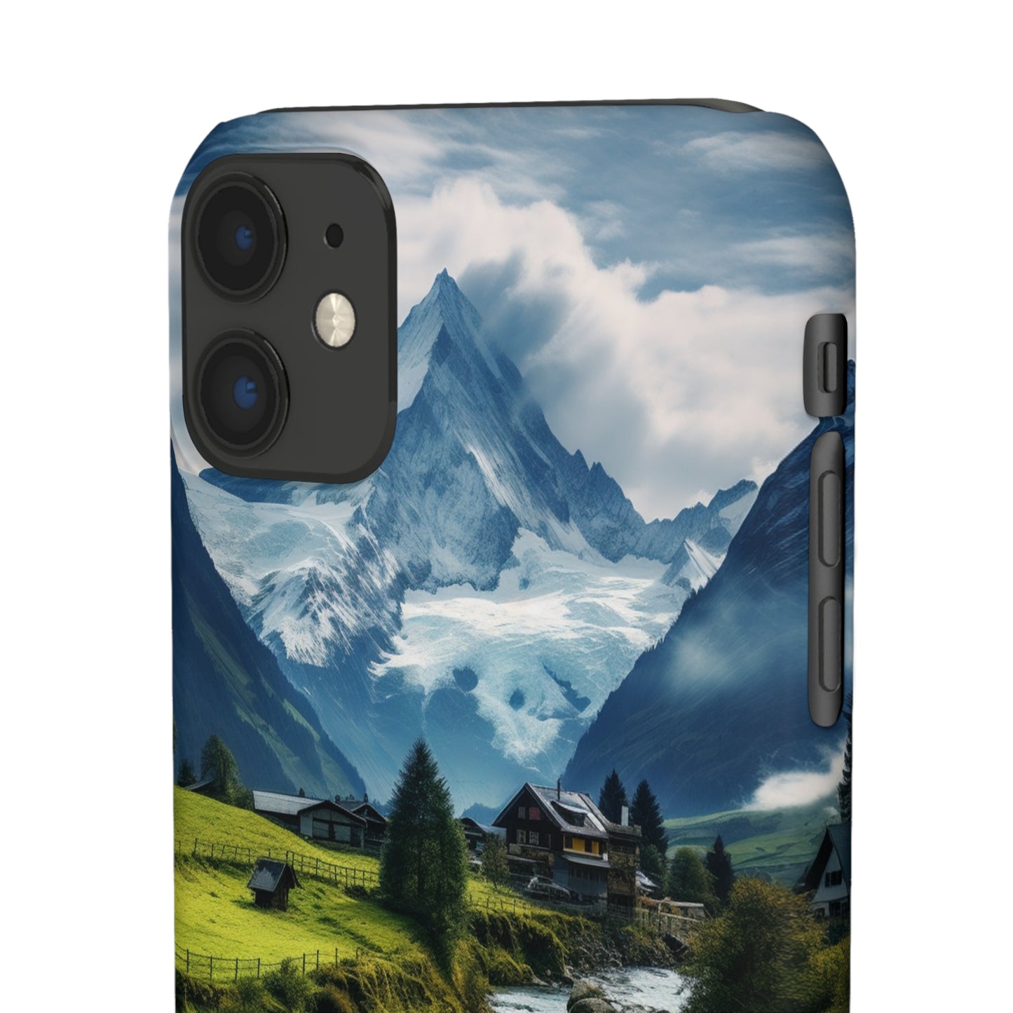 Swiss Alps Snap Case