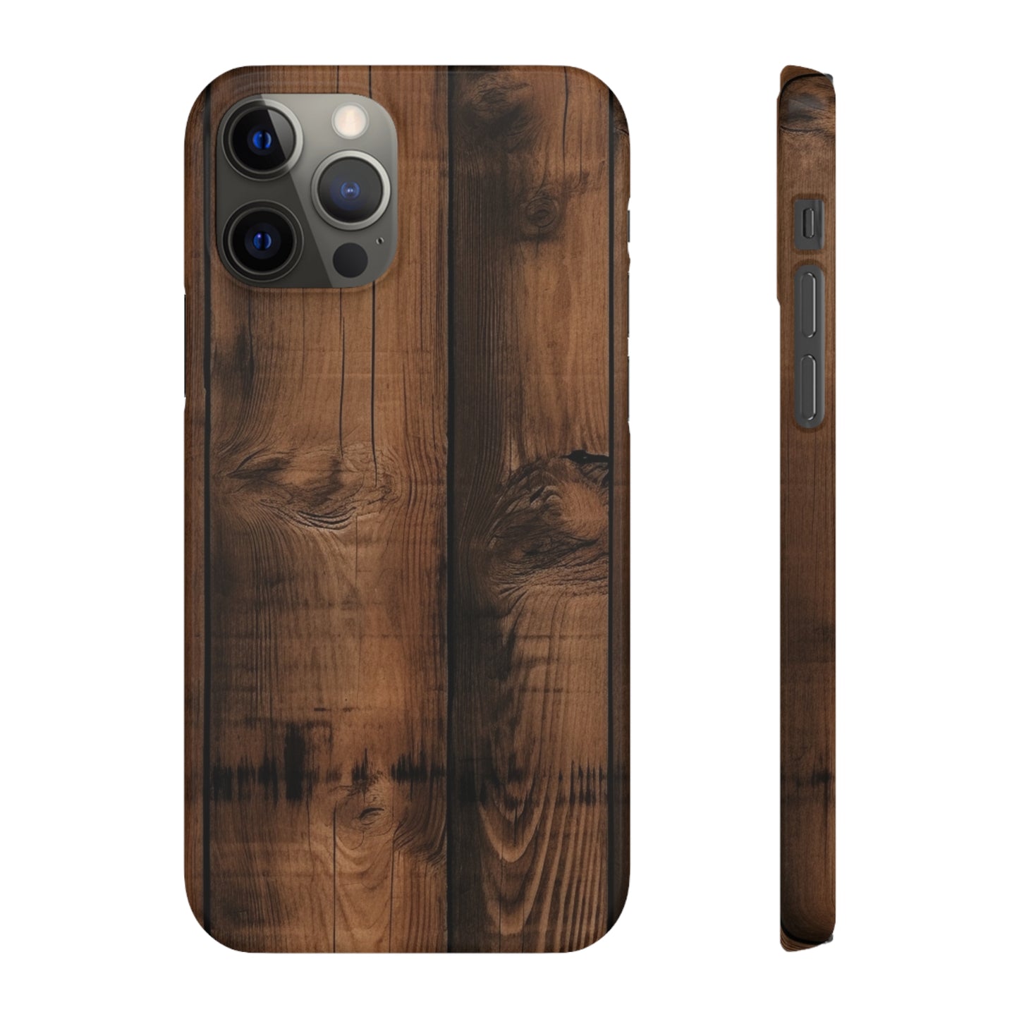 Rustic Wood Snap Case