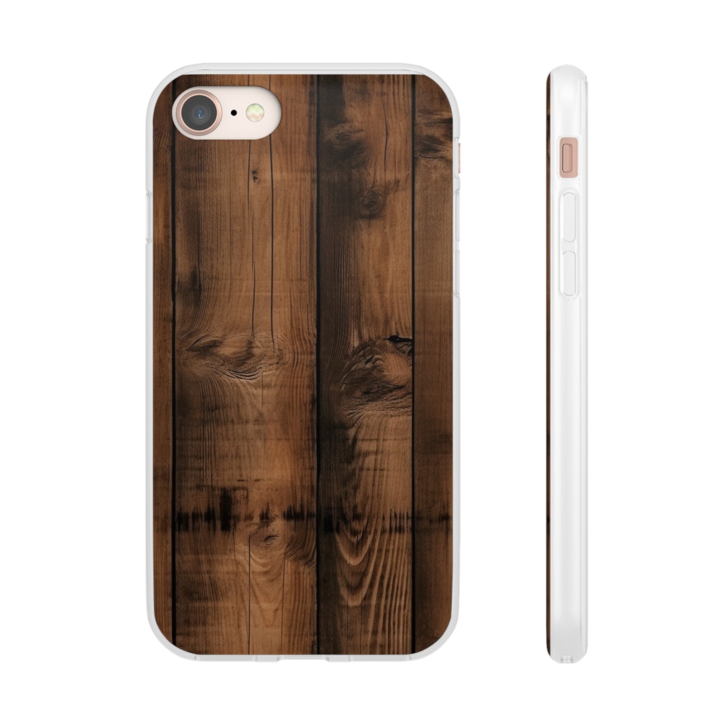 Rustic Wood Flex Case