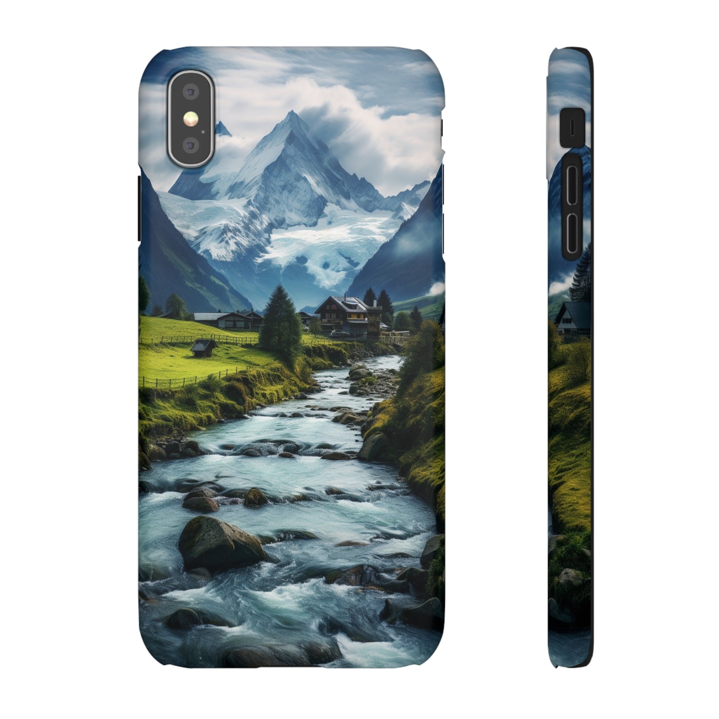 Swiss Alps Snap Case