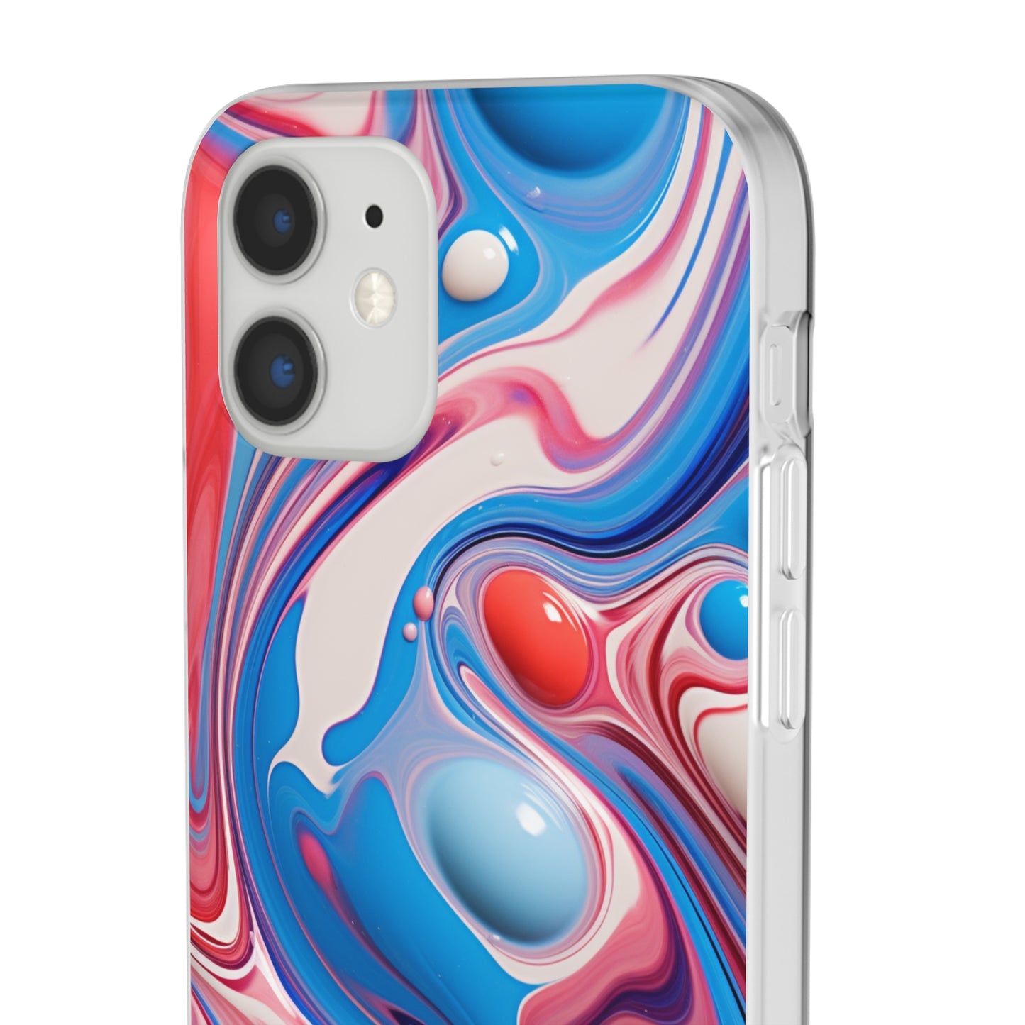 Colorful Marble Flex Case