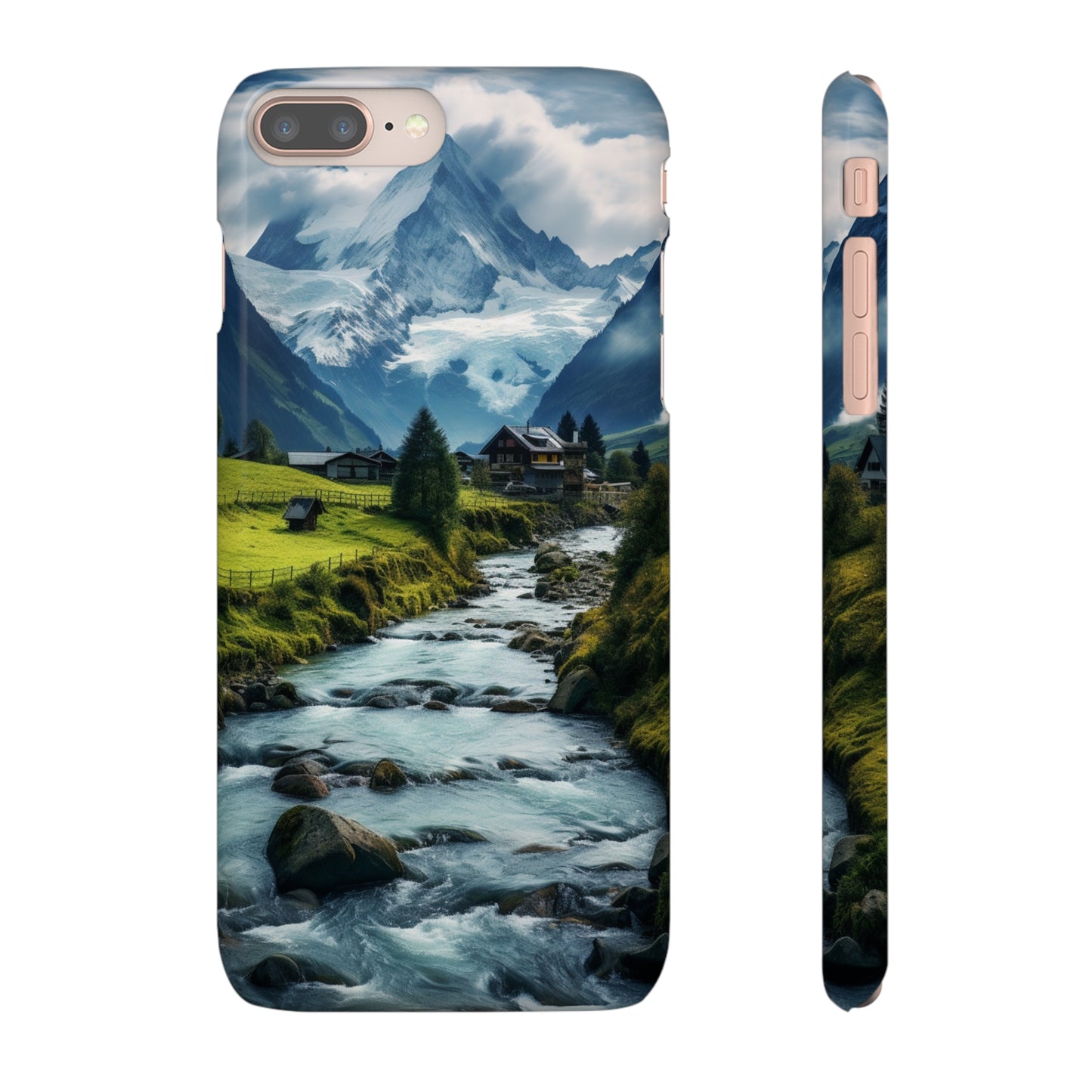 Swiss Alps Snap Case