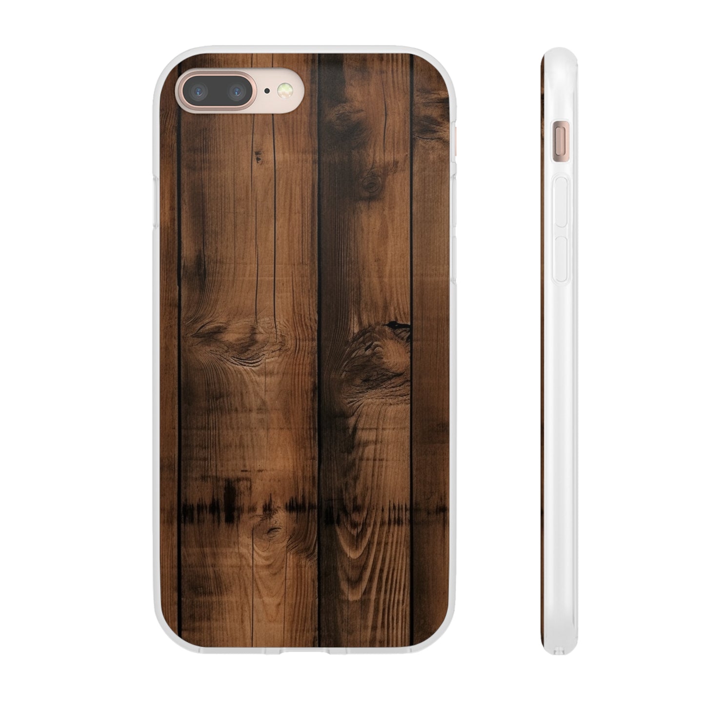 Rustic Wood Flex Case