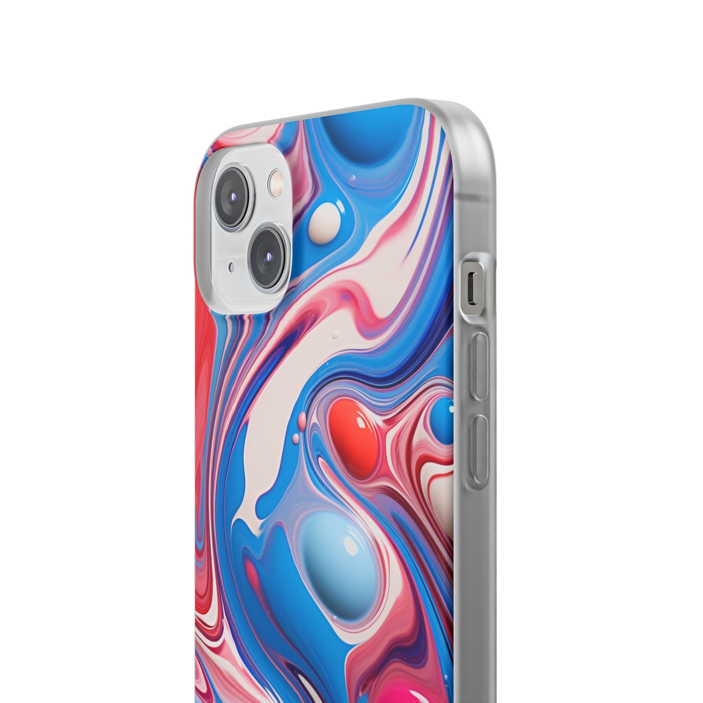 Colorful Marble Flex Case