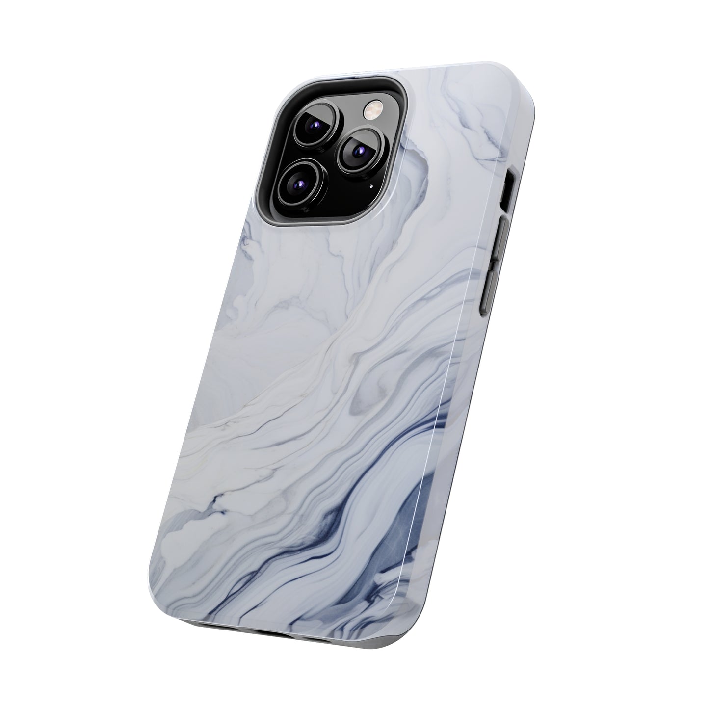 White Marble Tough Case