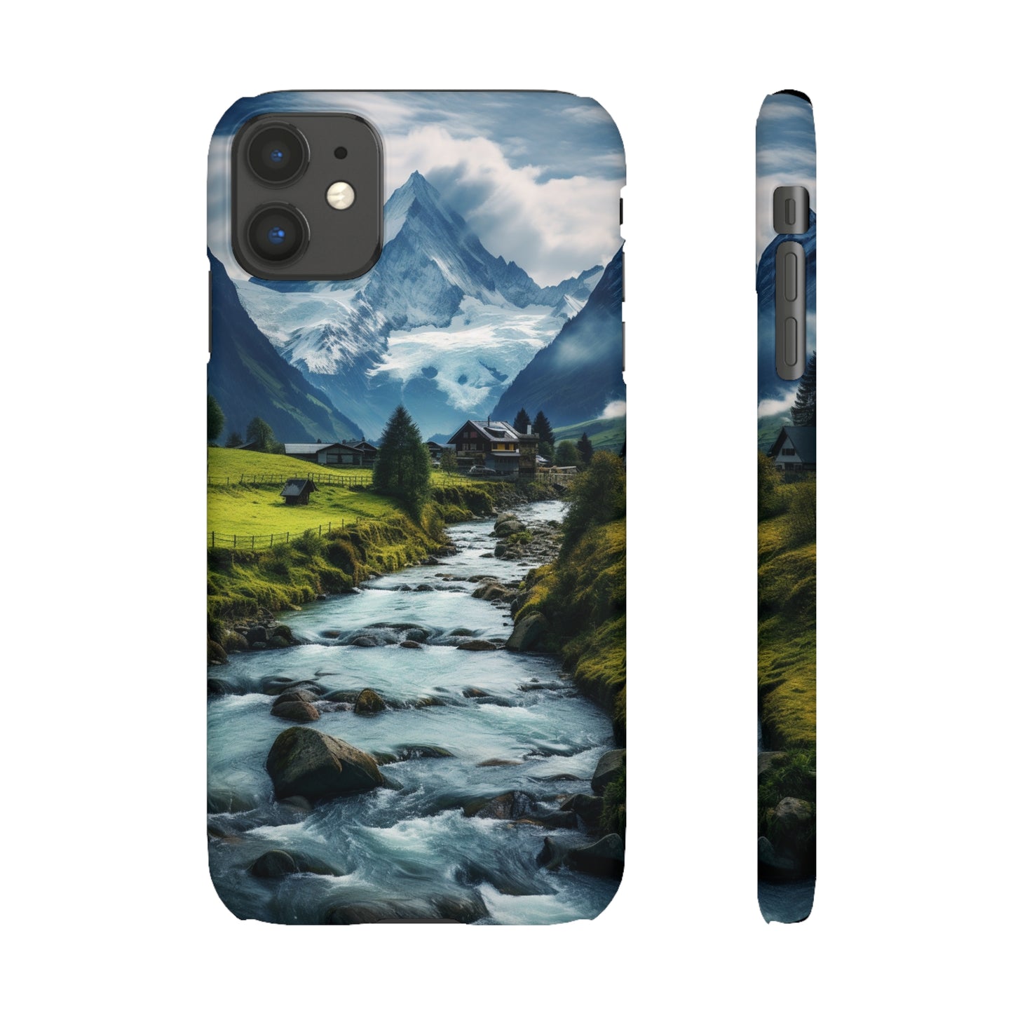 Swiss Alps Snap Case