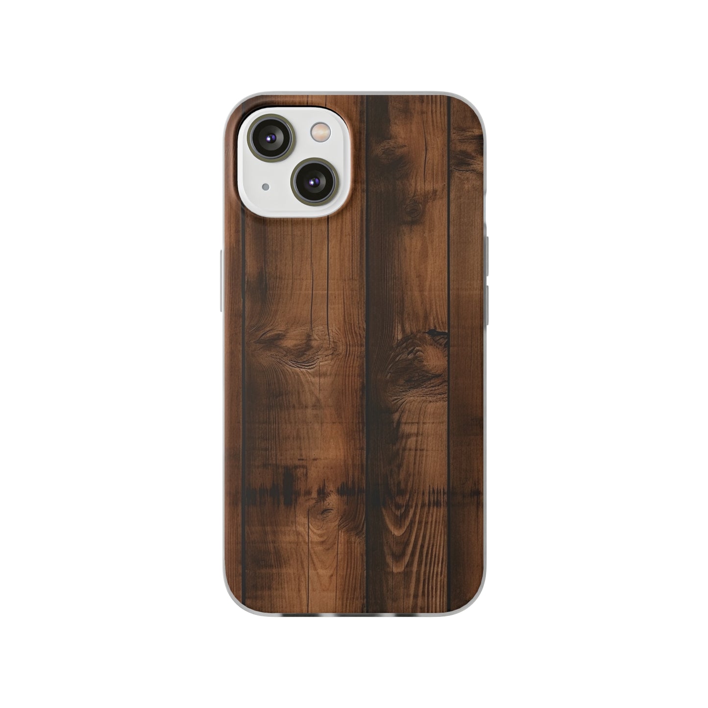 Rustic Wood Flex Case