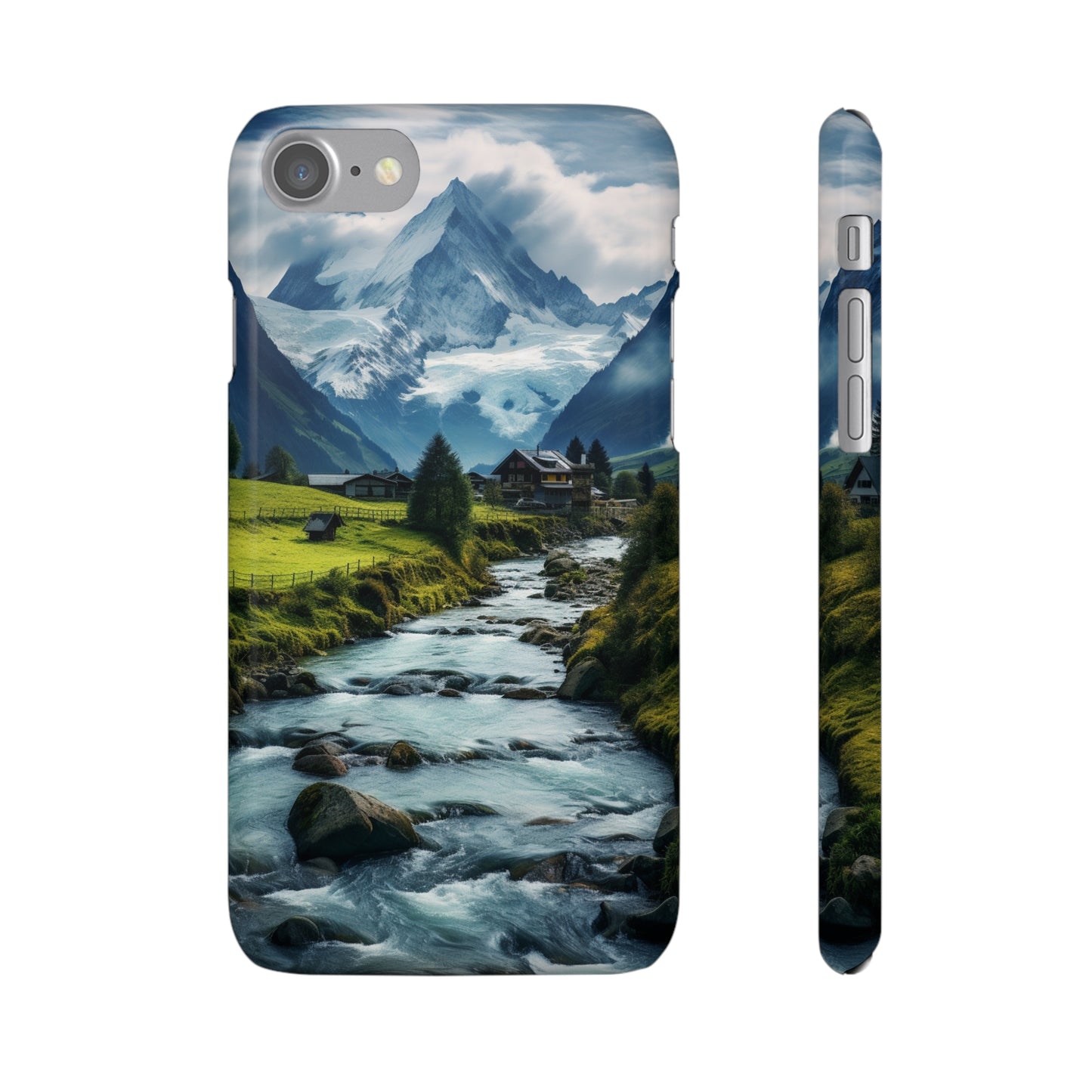 Swiss Alps Snap Case