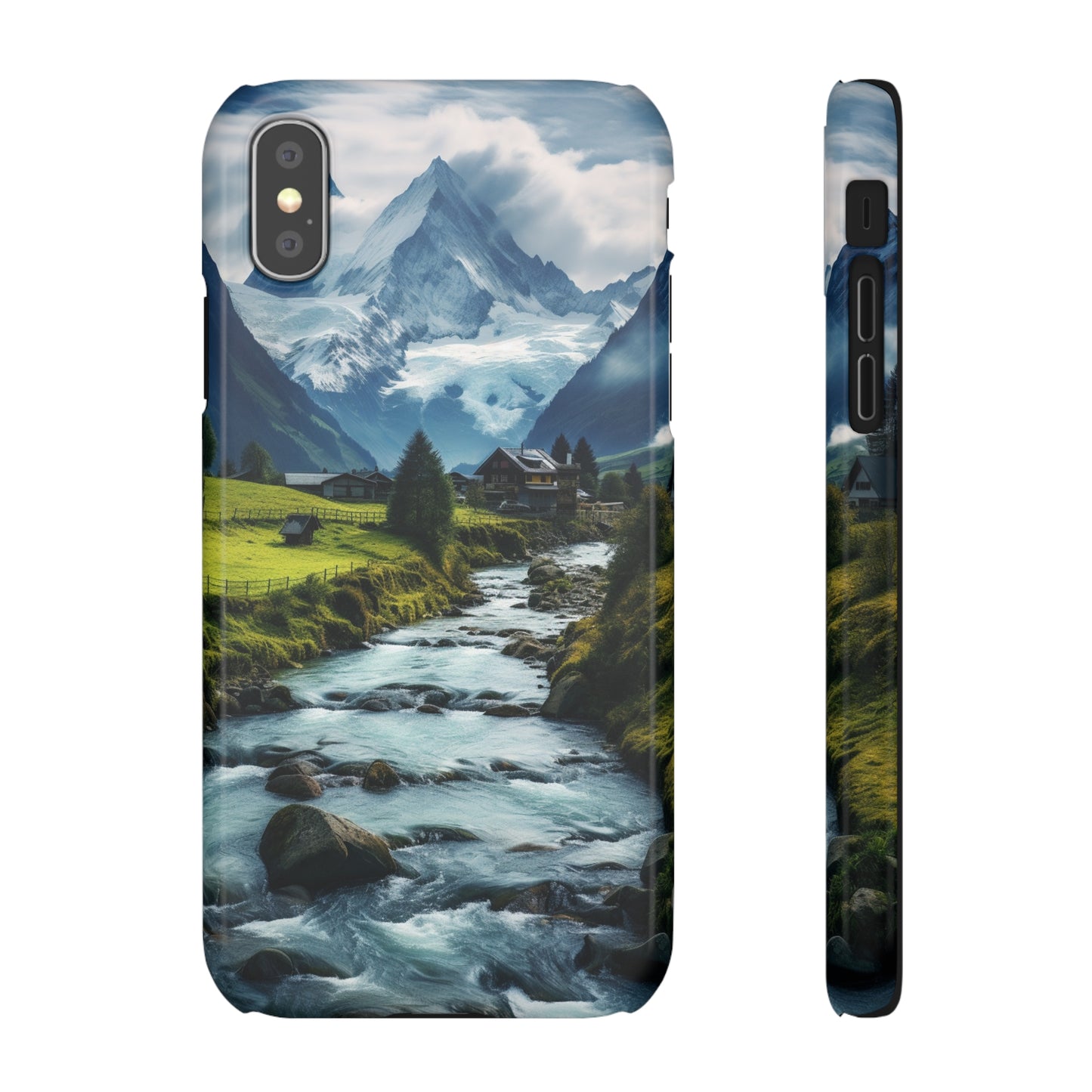 Swiss Alps Snap Case