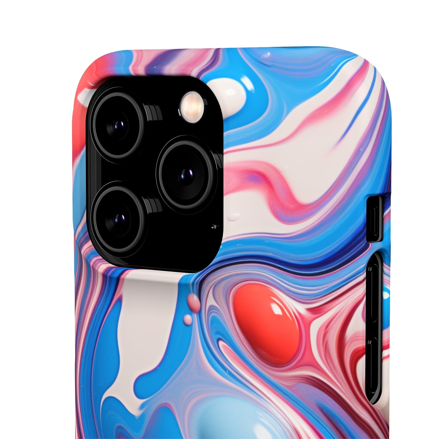 Colorful Marble Snap Case