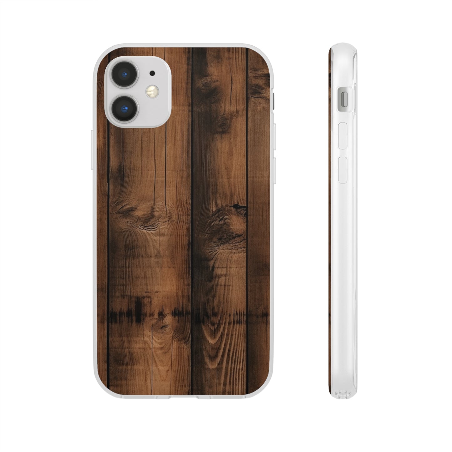 Rustic Wood Flex Case