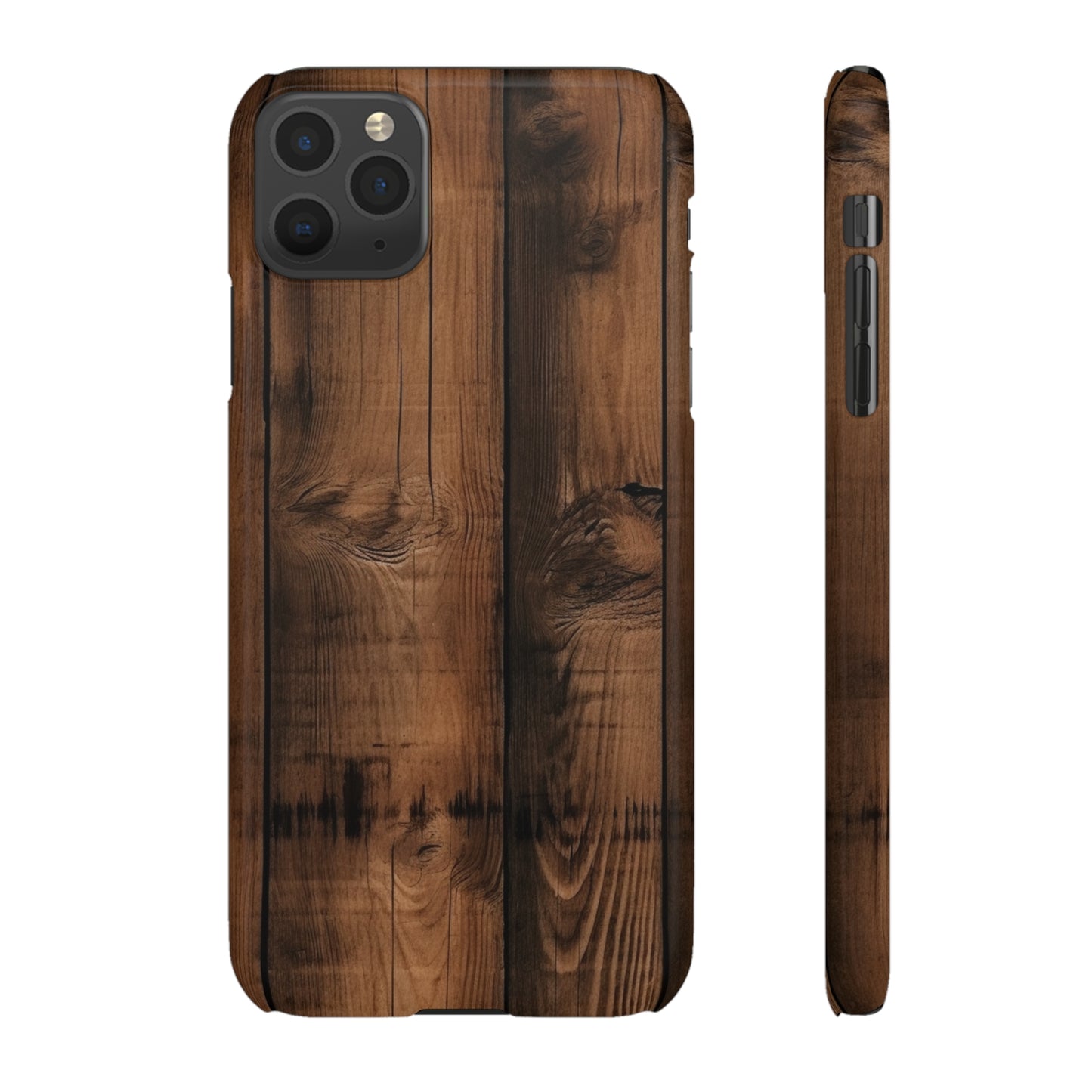 Rustic Wood Snap Case