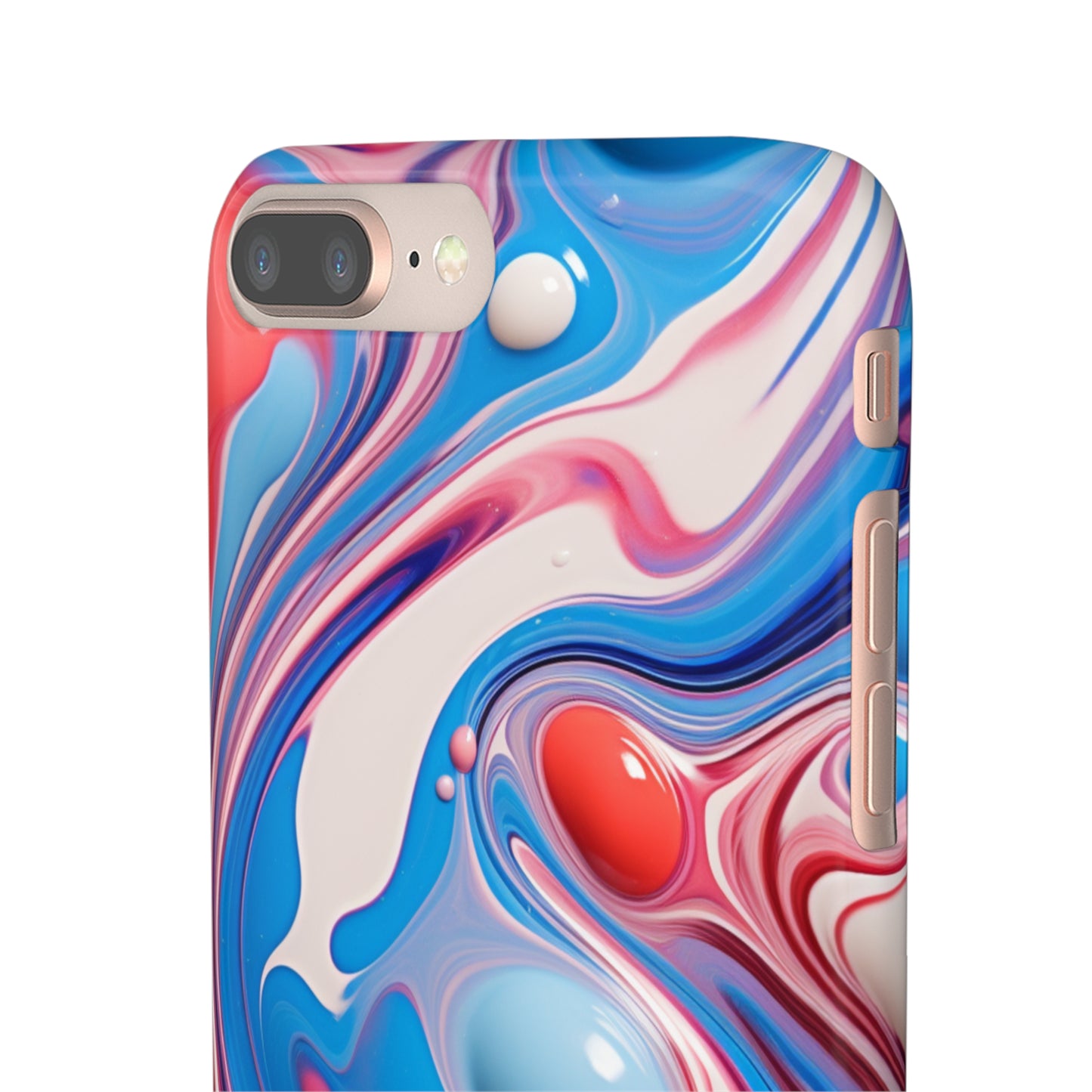 Colorful Marble Snap Case