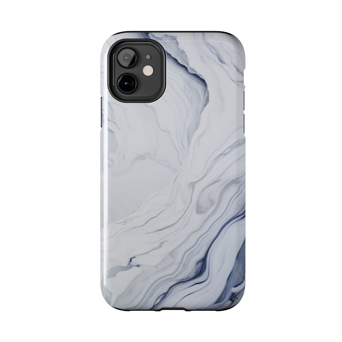 White Marble Tough Case