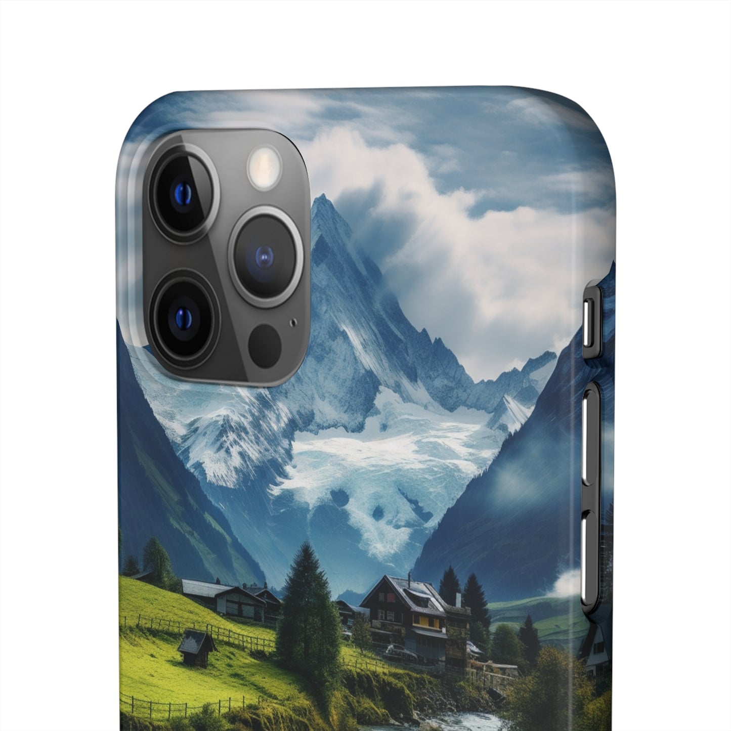 Swiss Alps Snap Case