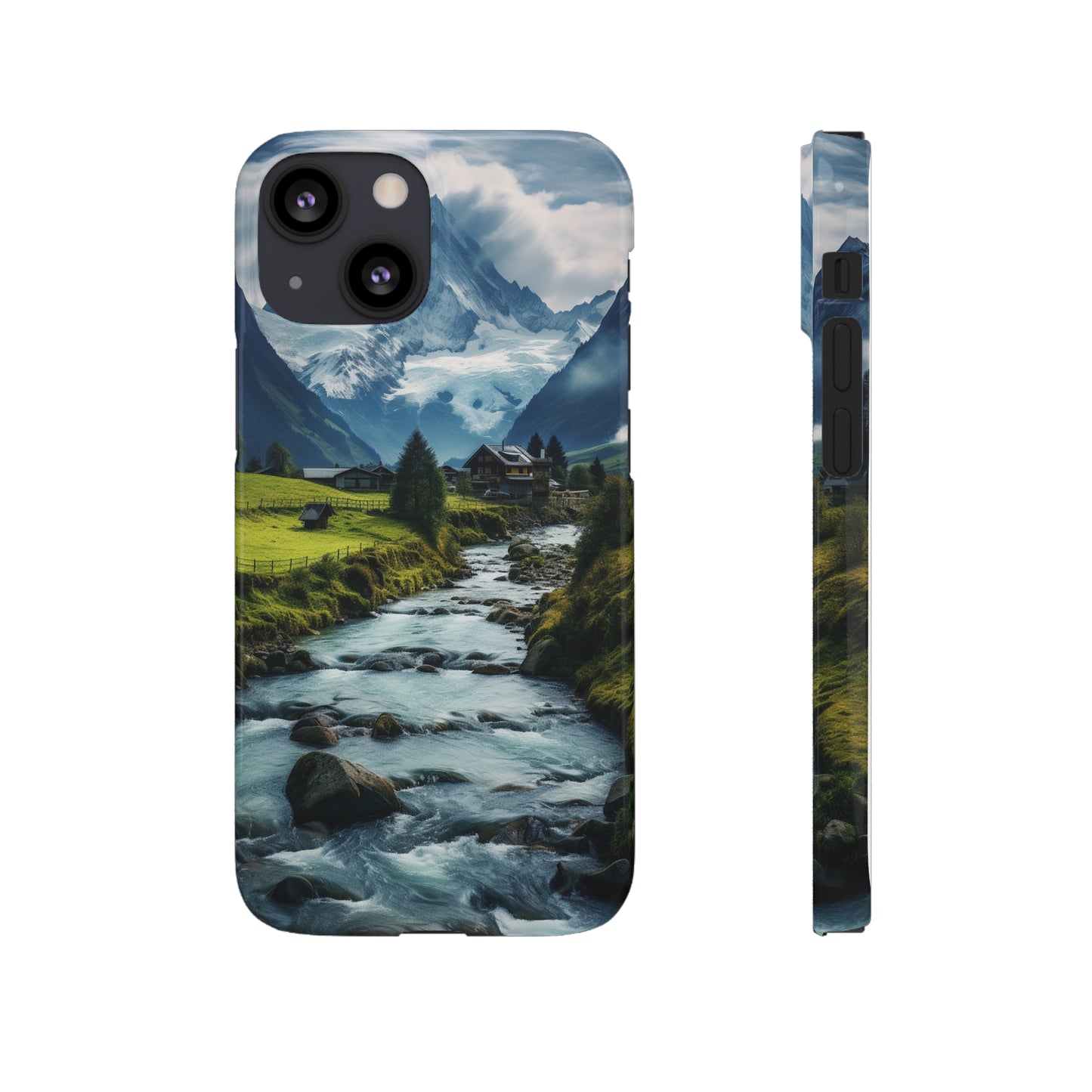 Swiss Alps Snap Case