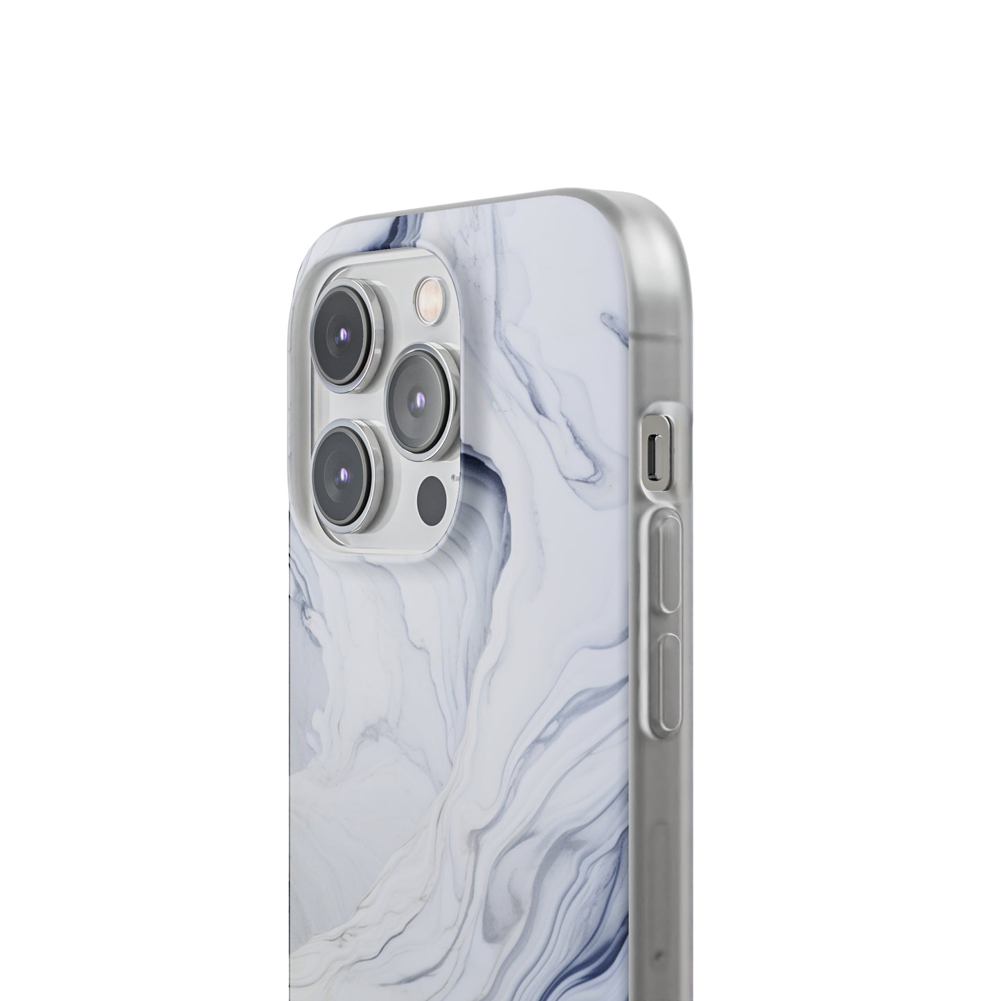 White Marble Flex Case