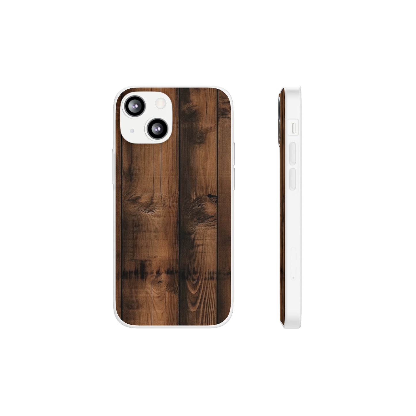 Rustic Wood Flex Case