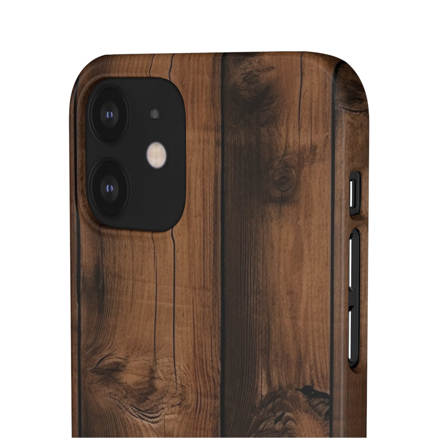 Rustic Wood Snap Case