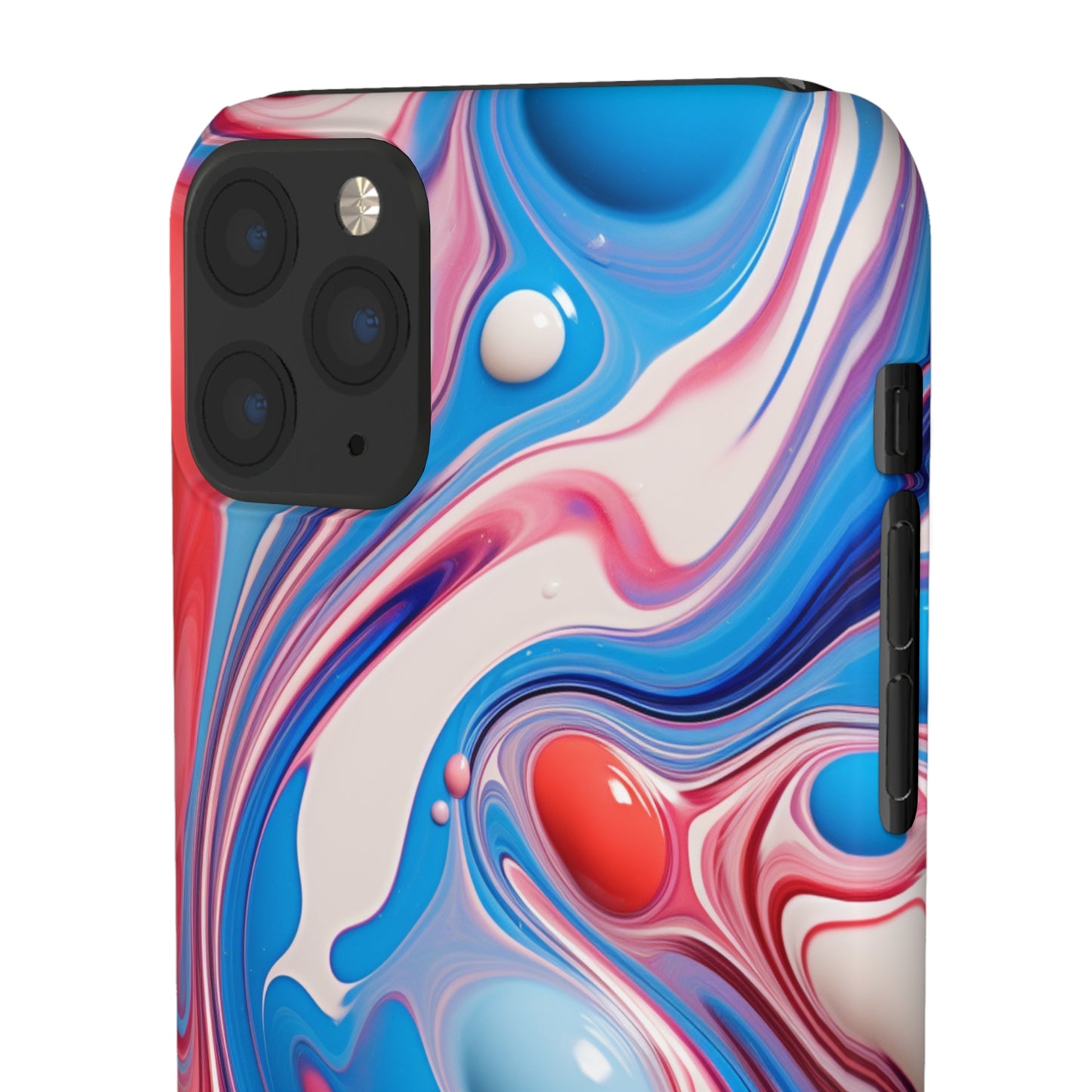 Colorful Marble Snap Case