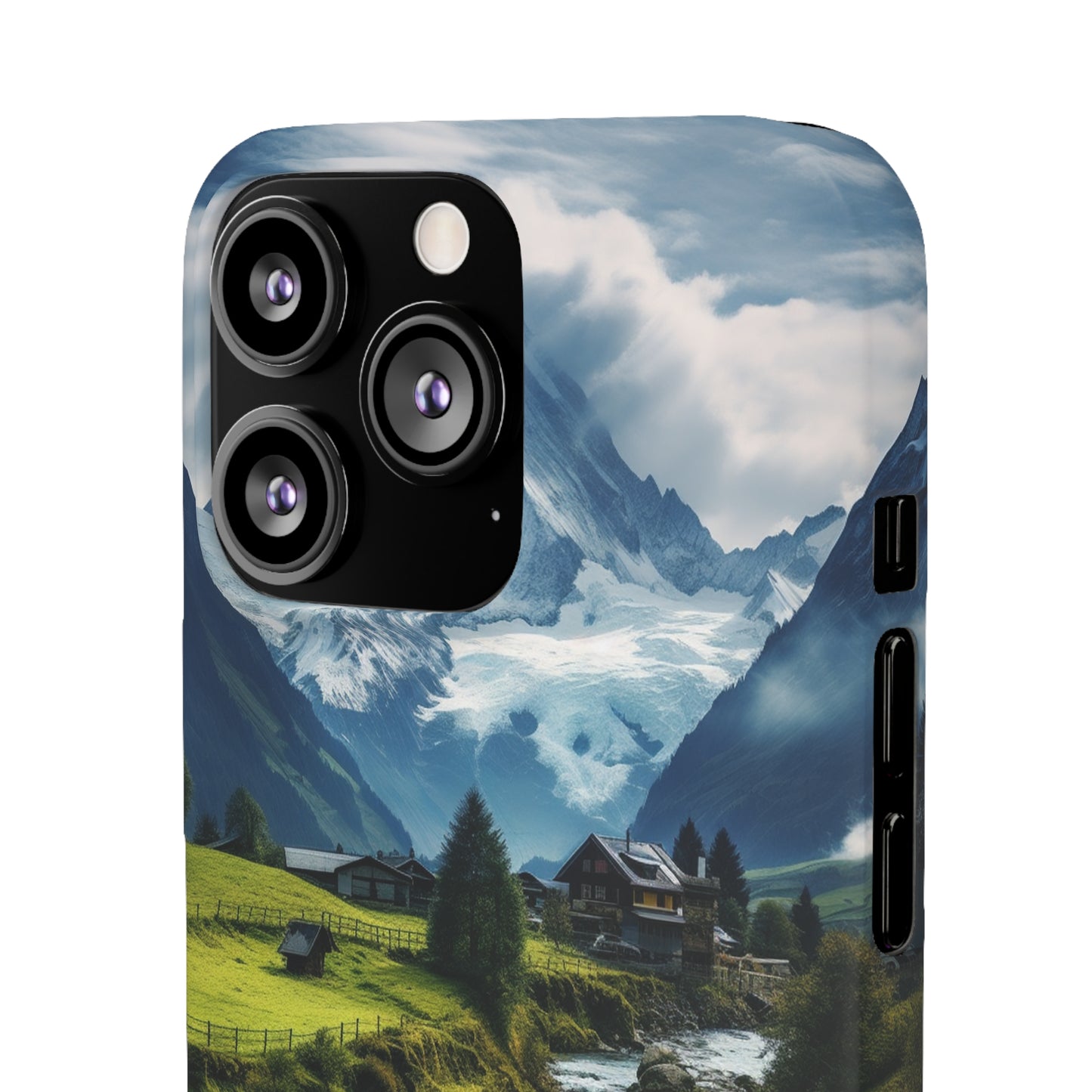 Swiss Alps Snap Case