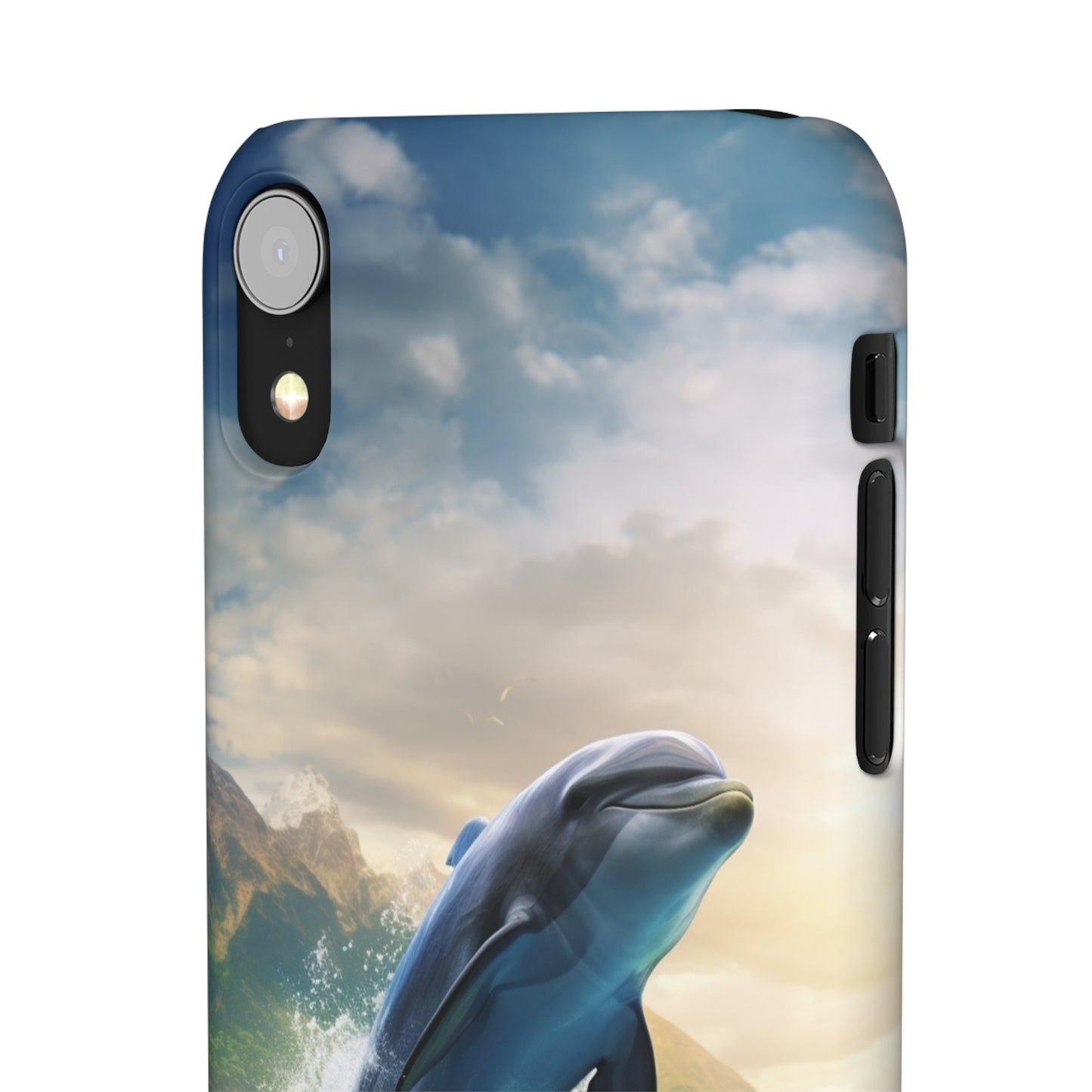 Jumping Dolphin Snap Case