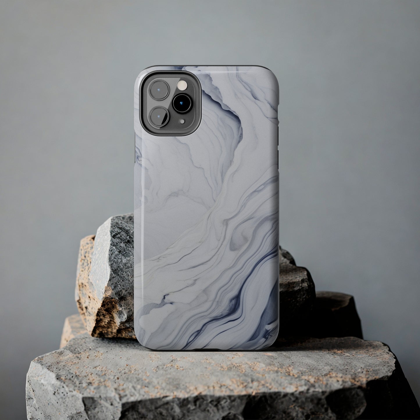 White Marble Tough Case