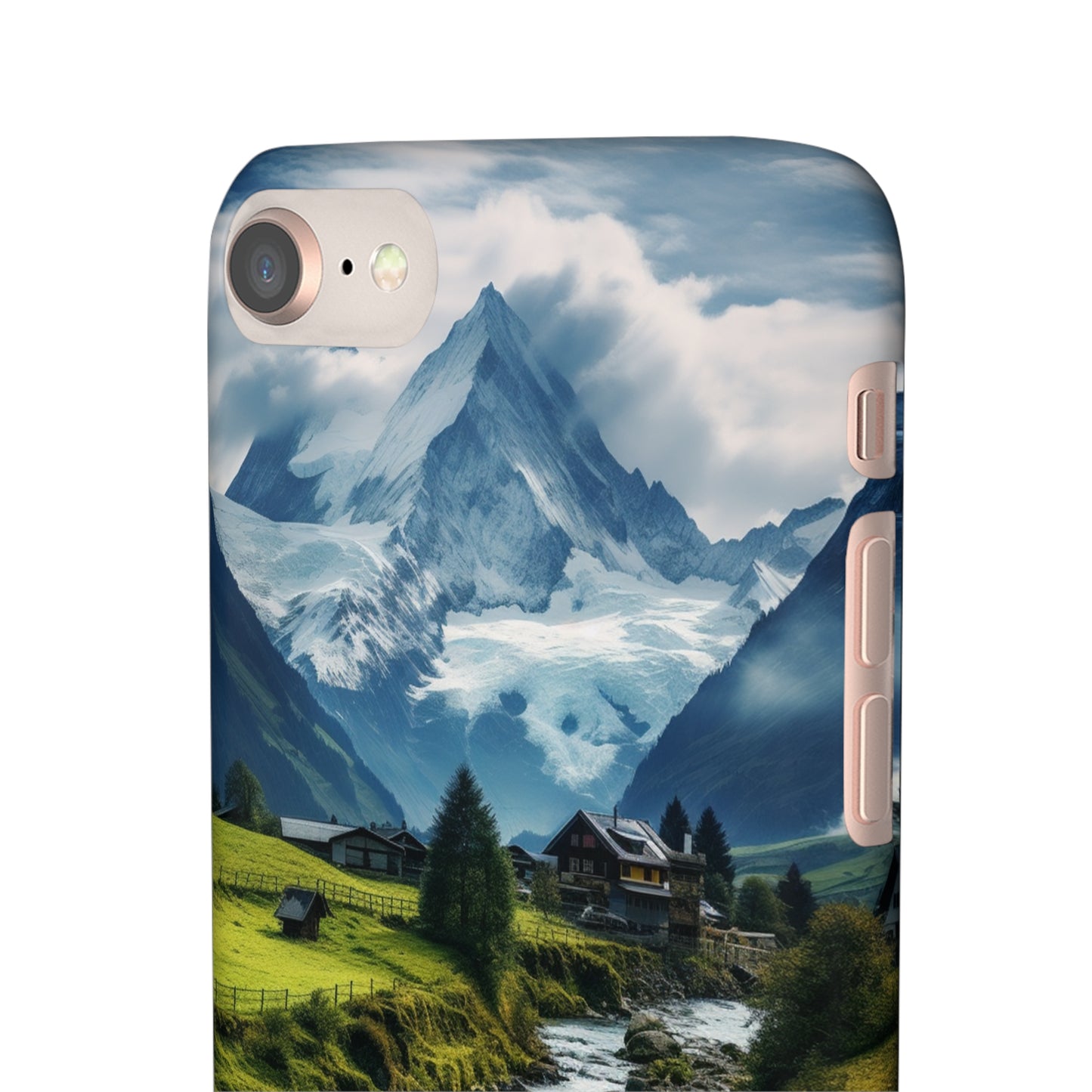 Swiss Alps Snap Case