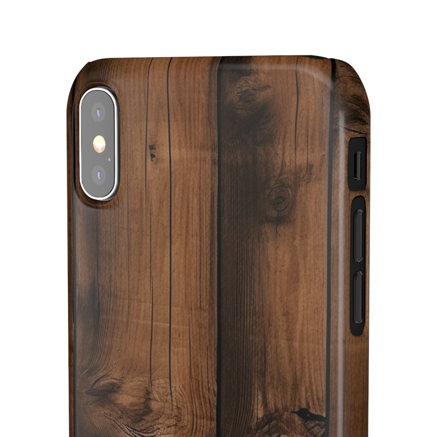 Rustic Wood Snap Case