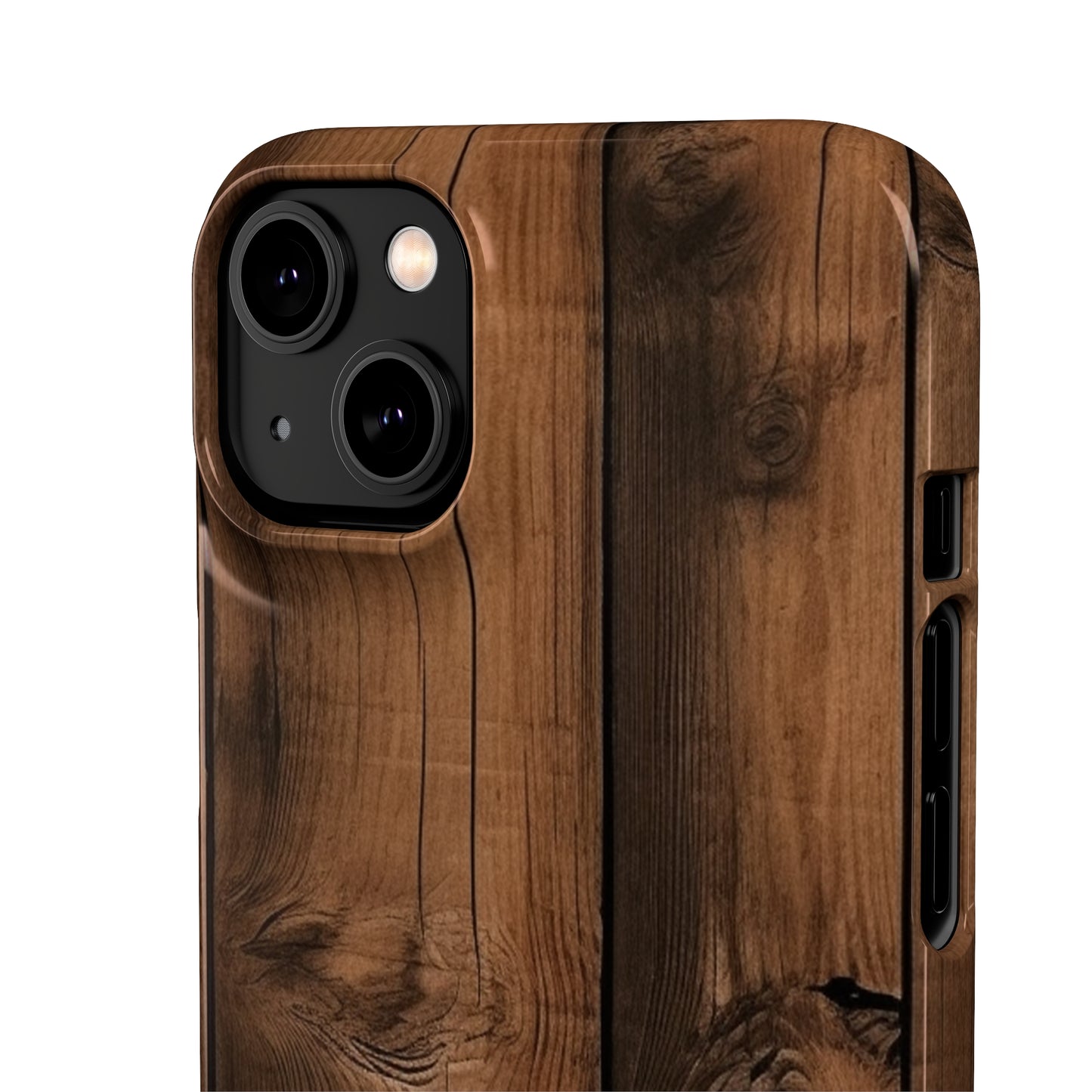 Rustic Wood Snap Case