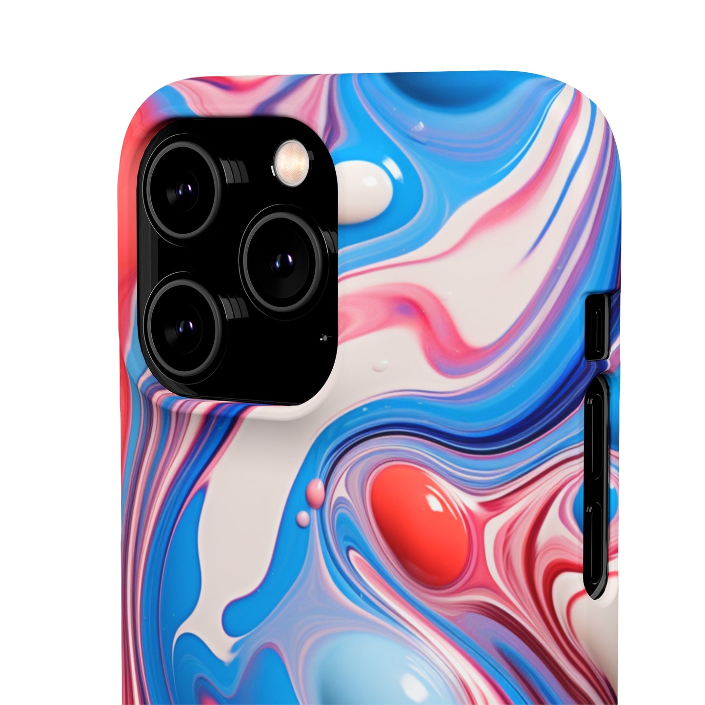 Colorful Marble Snap Case