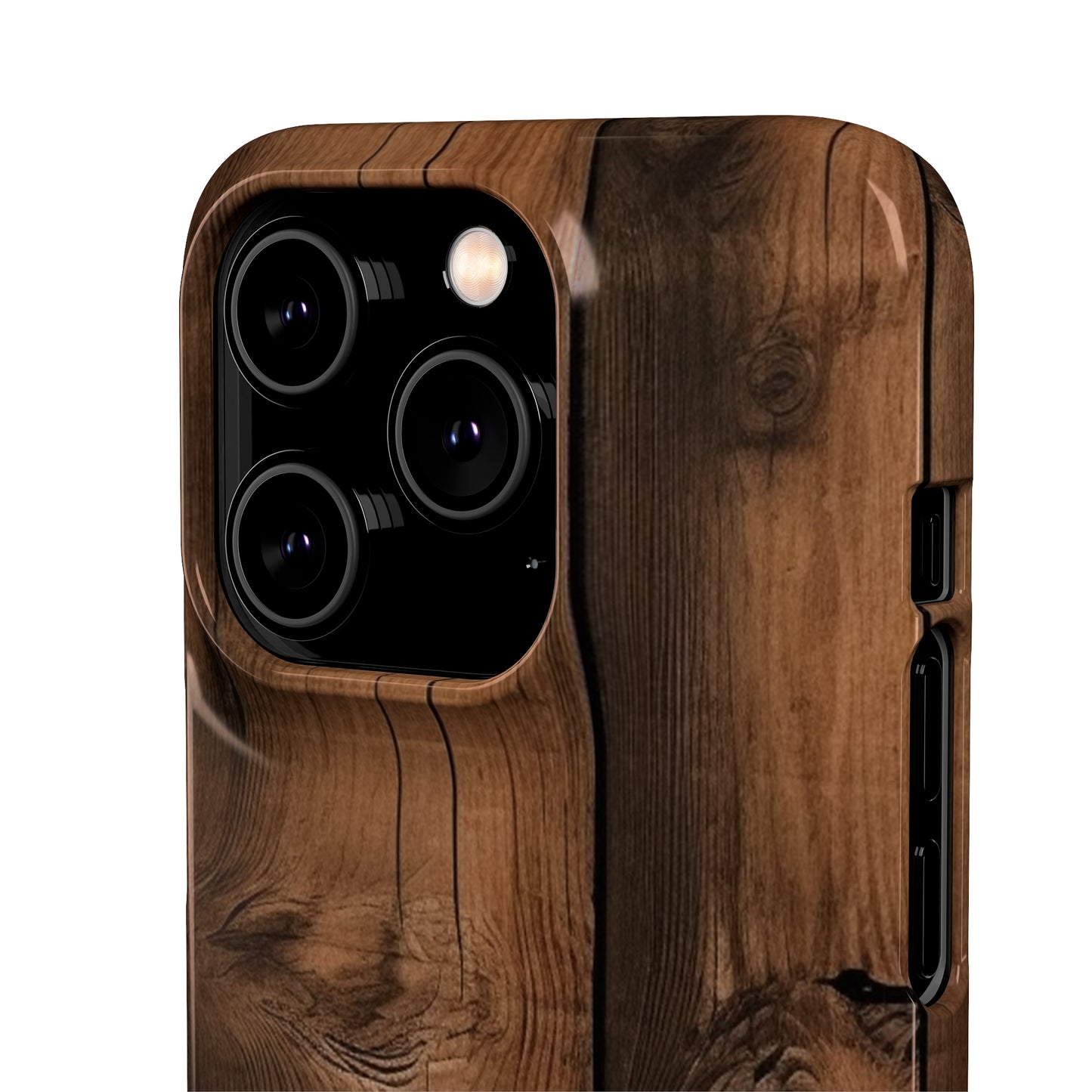 Rustic Wood Snap Case