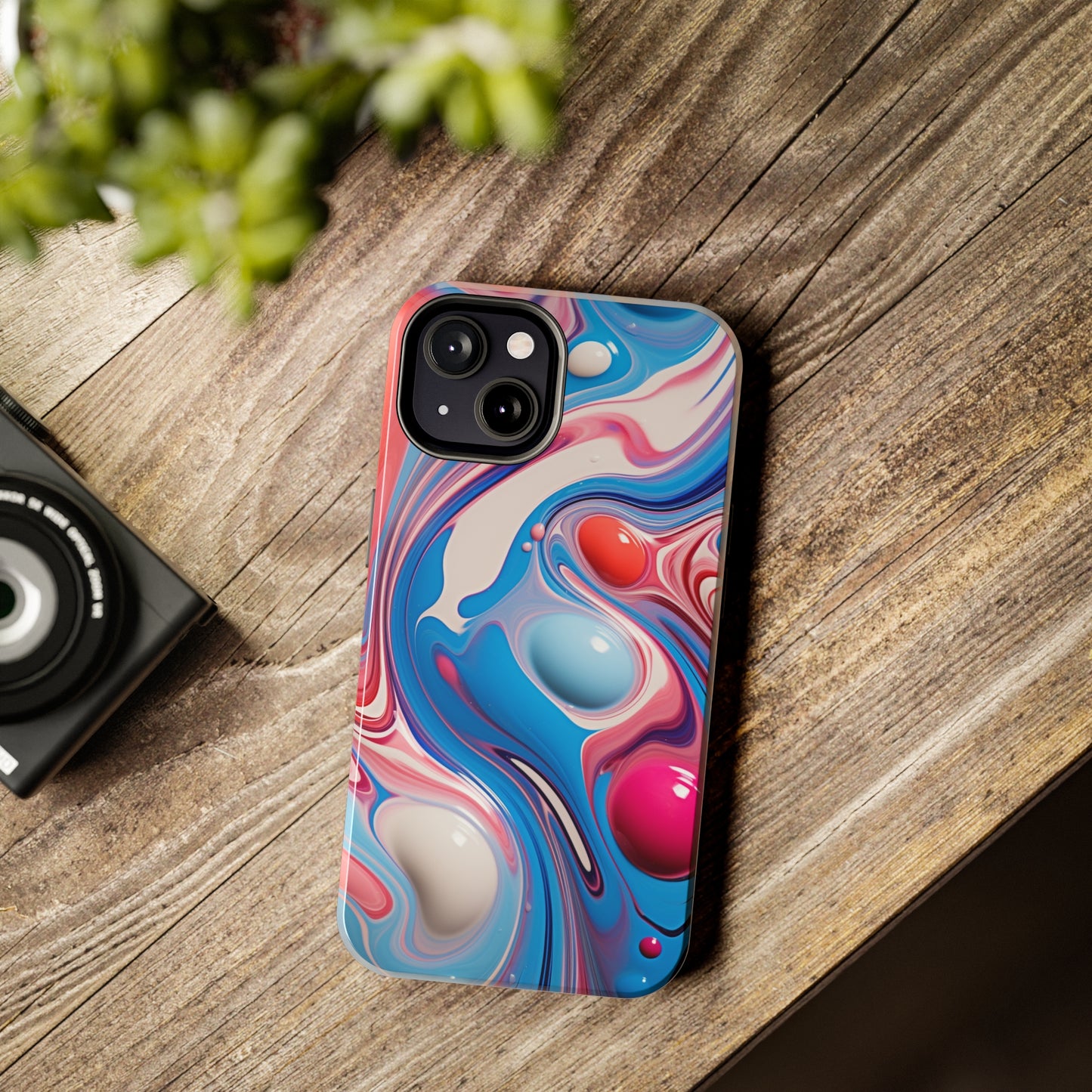 Colorful Marble Tough Case