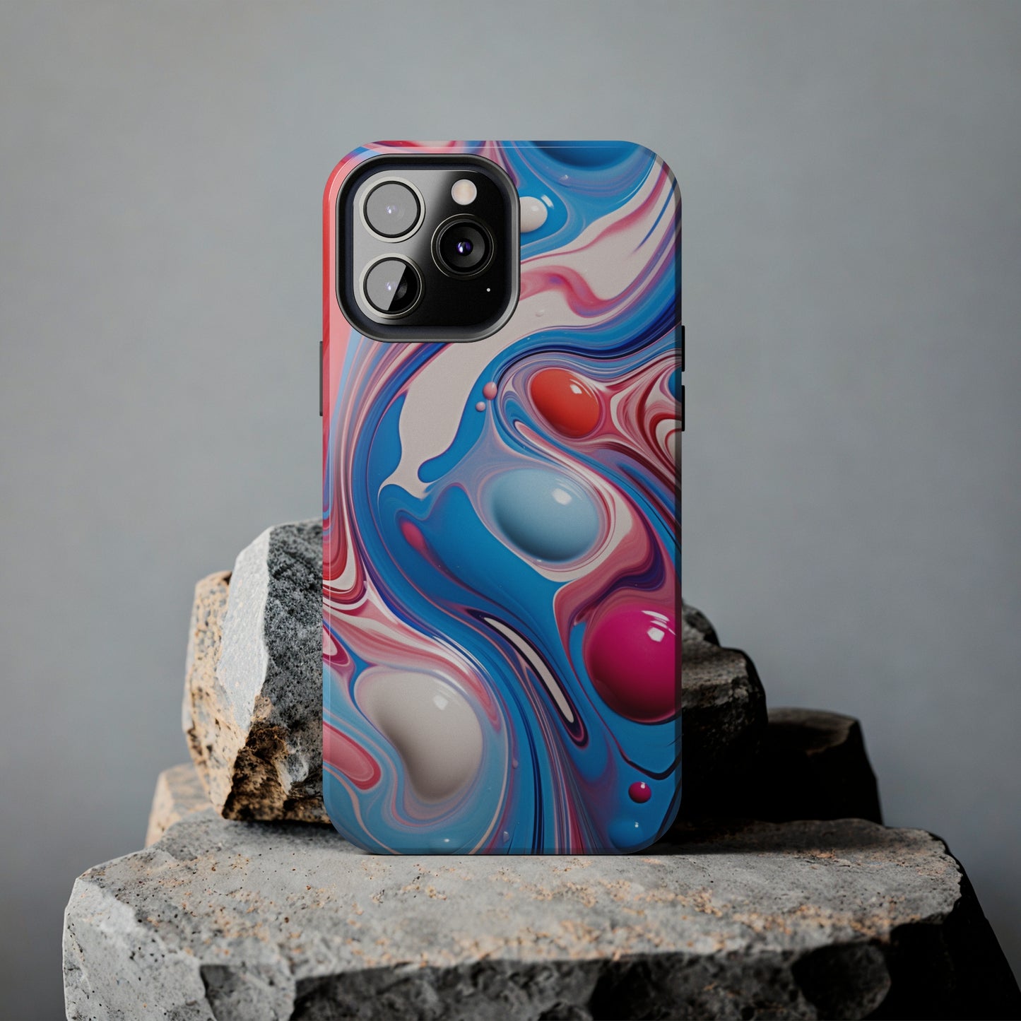 Colorful Marble Tough Case