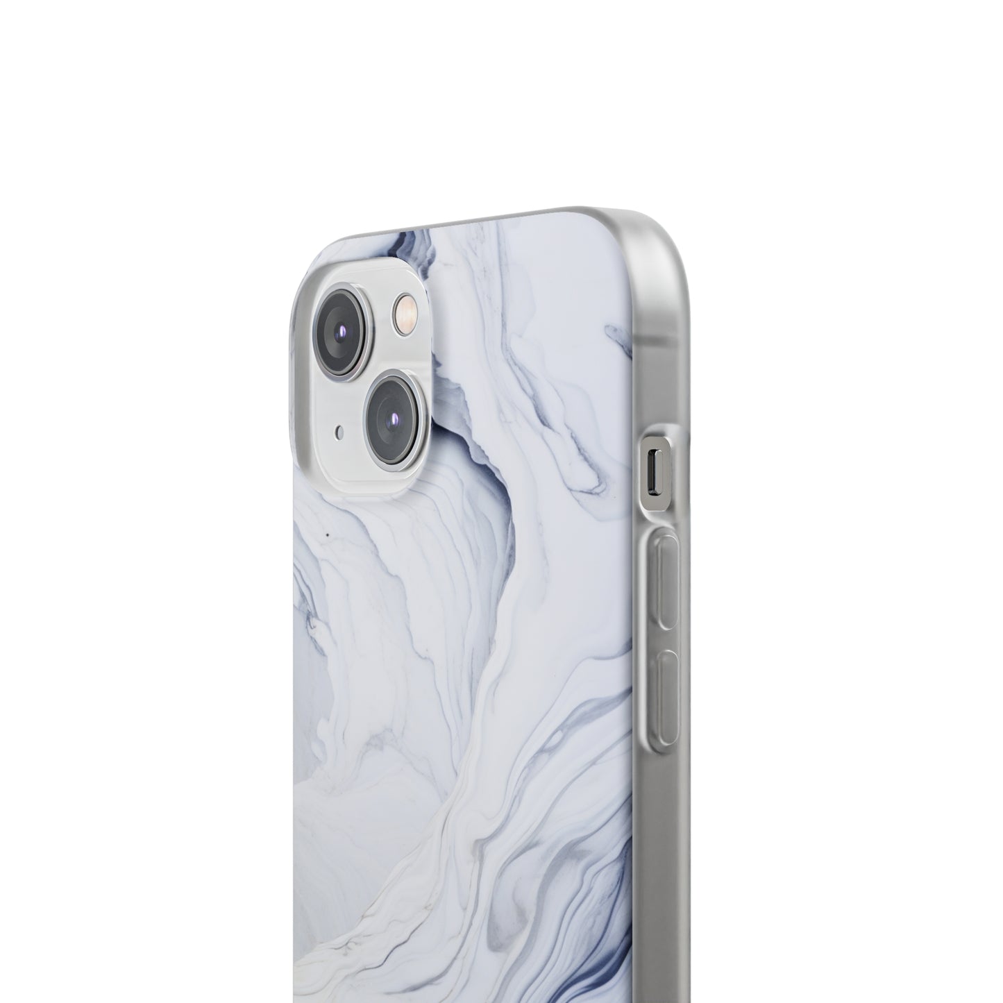 White Marble Flex Case