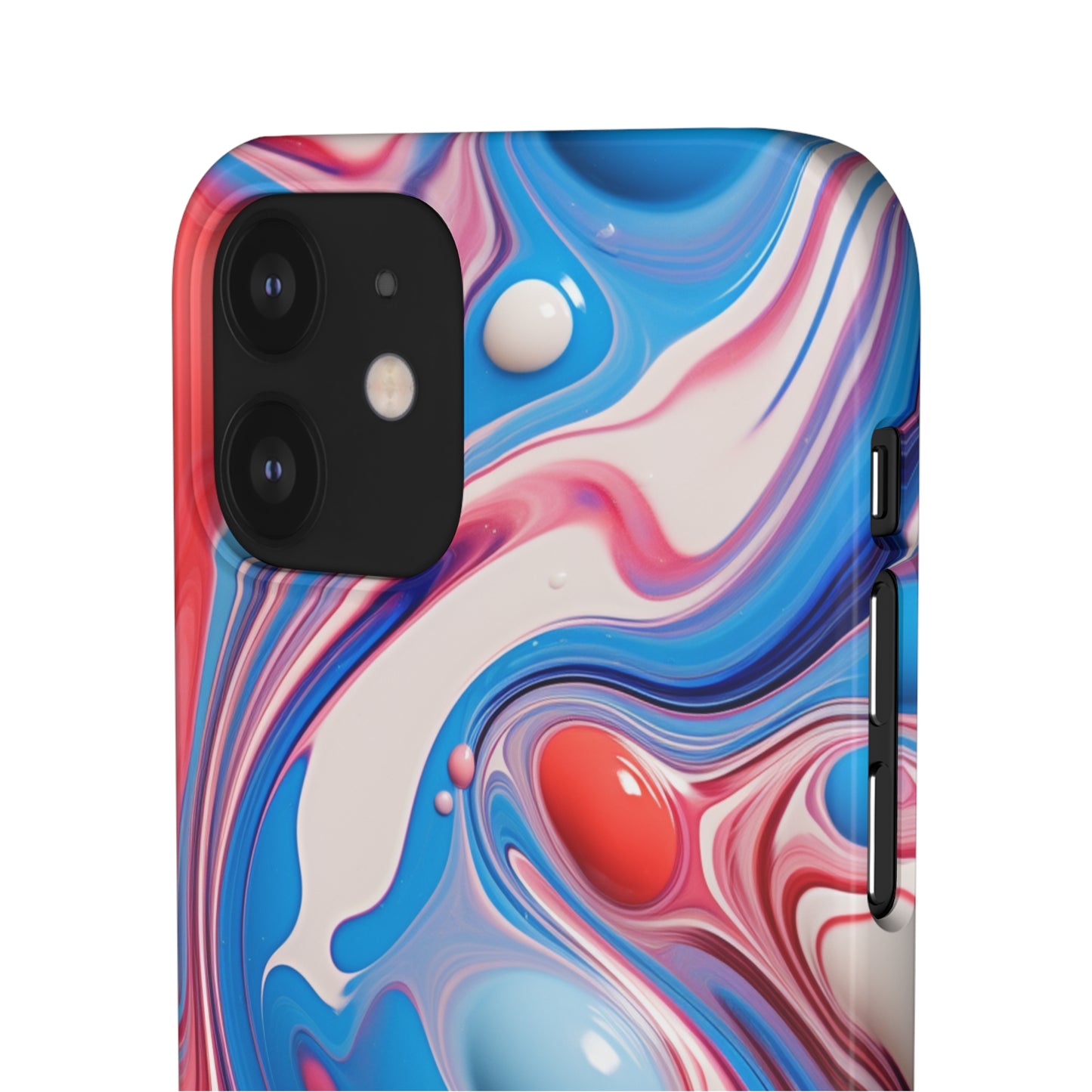 Colorful Marble Snap Case