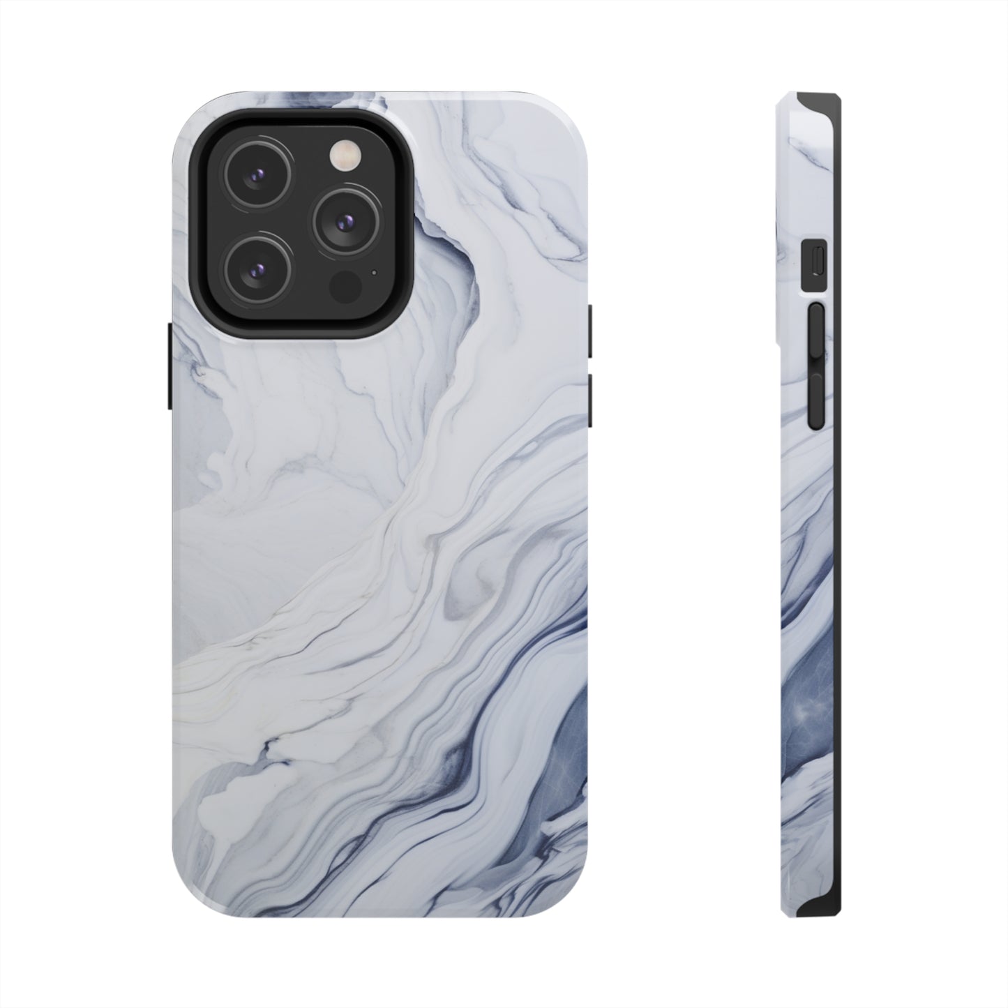 White Marble Tough Case