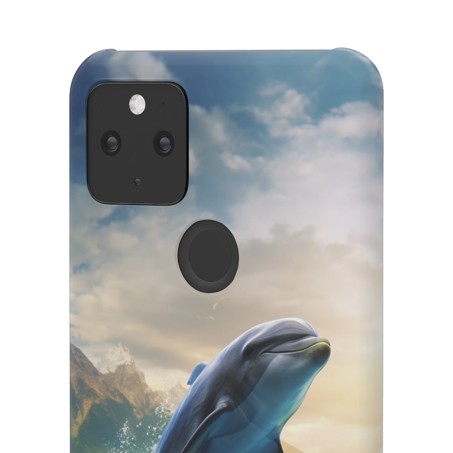 Jumping Dolphin Snap Case