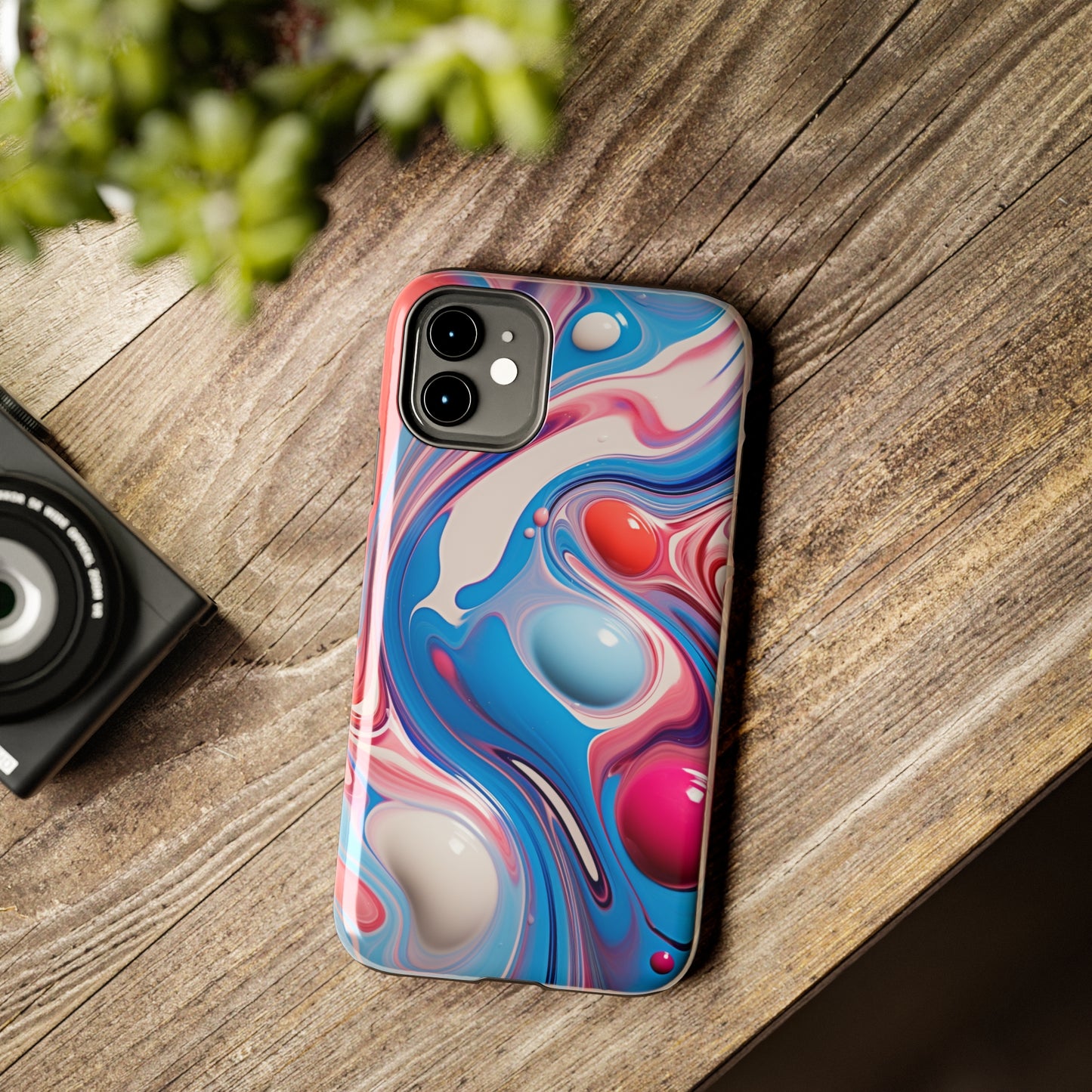 Colorful Marble Tough Case