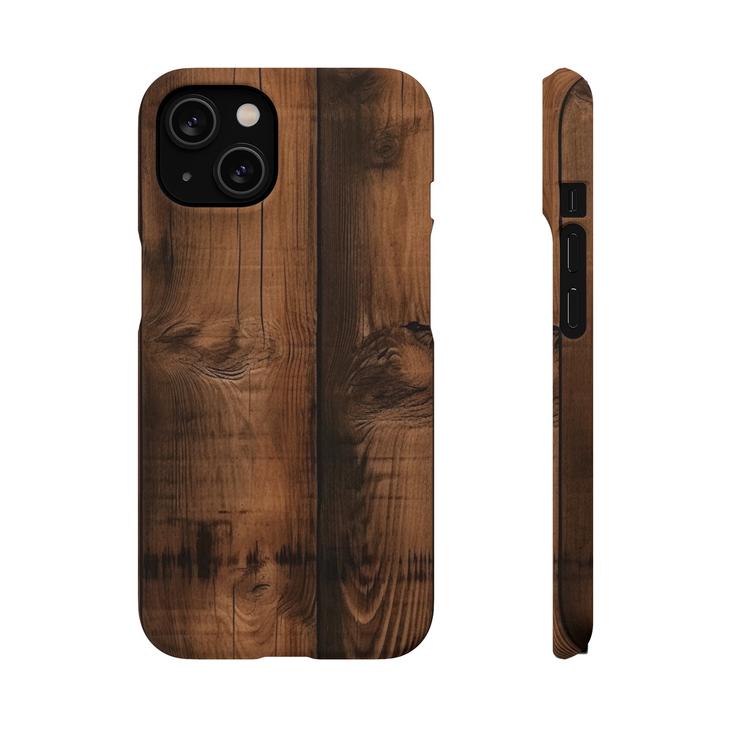 Rustic Wood Snap Case