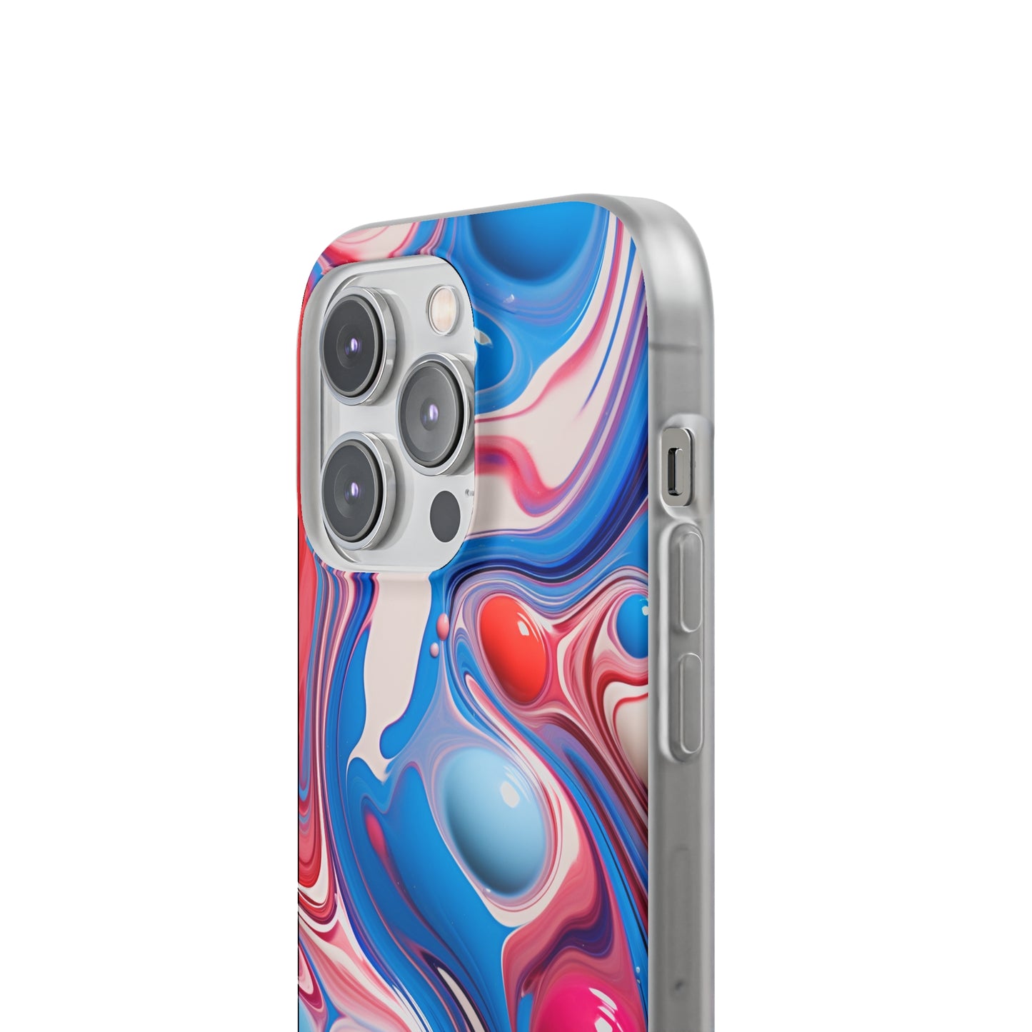 Colorful Marble Flex Case