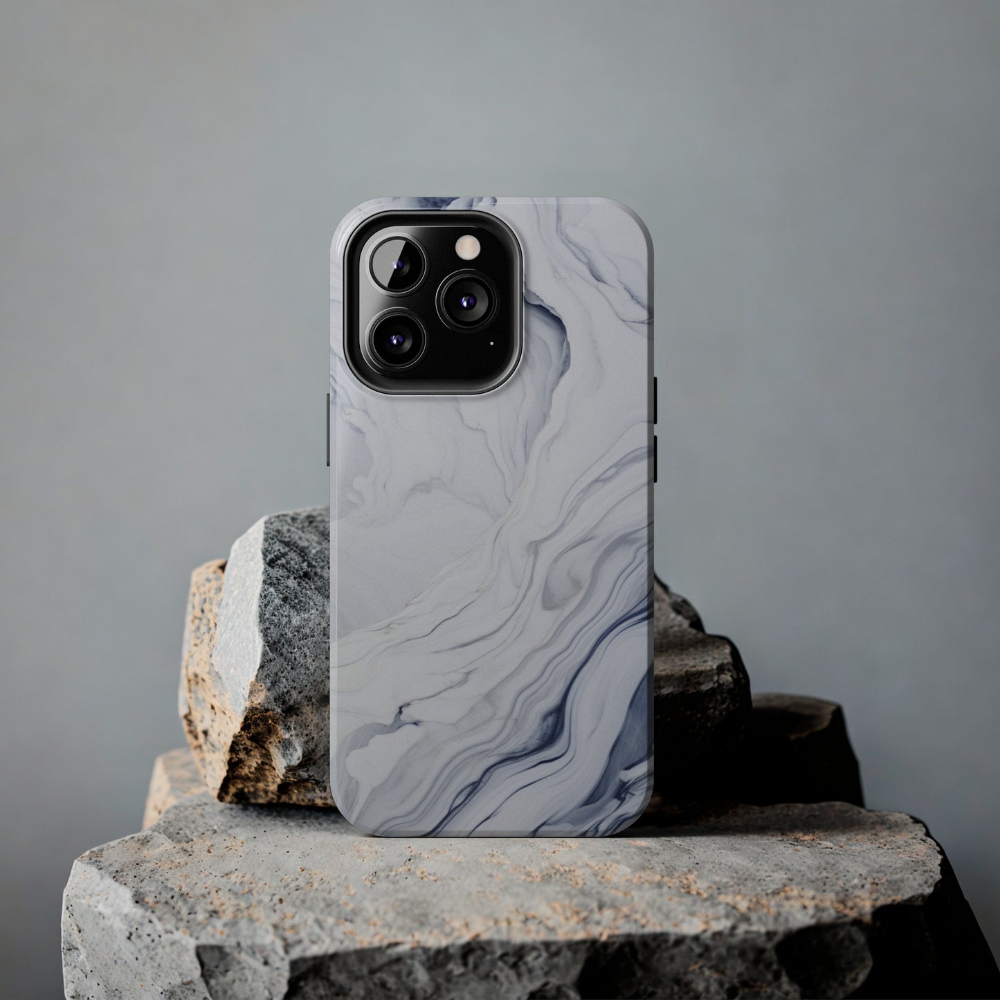 White Marble Tough Case