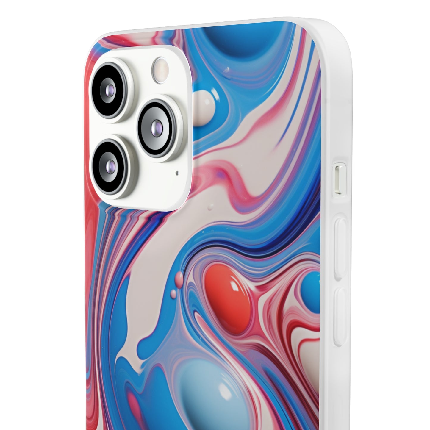 Colorful Marble Flex Case