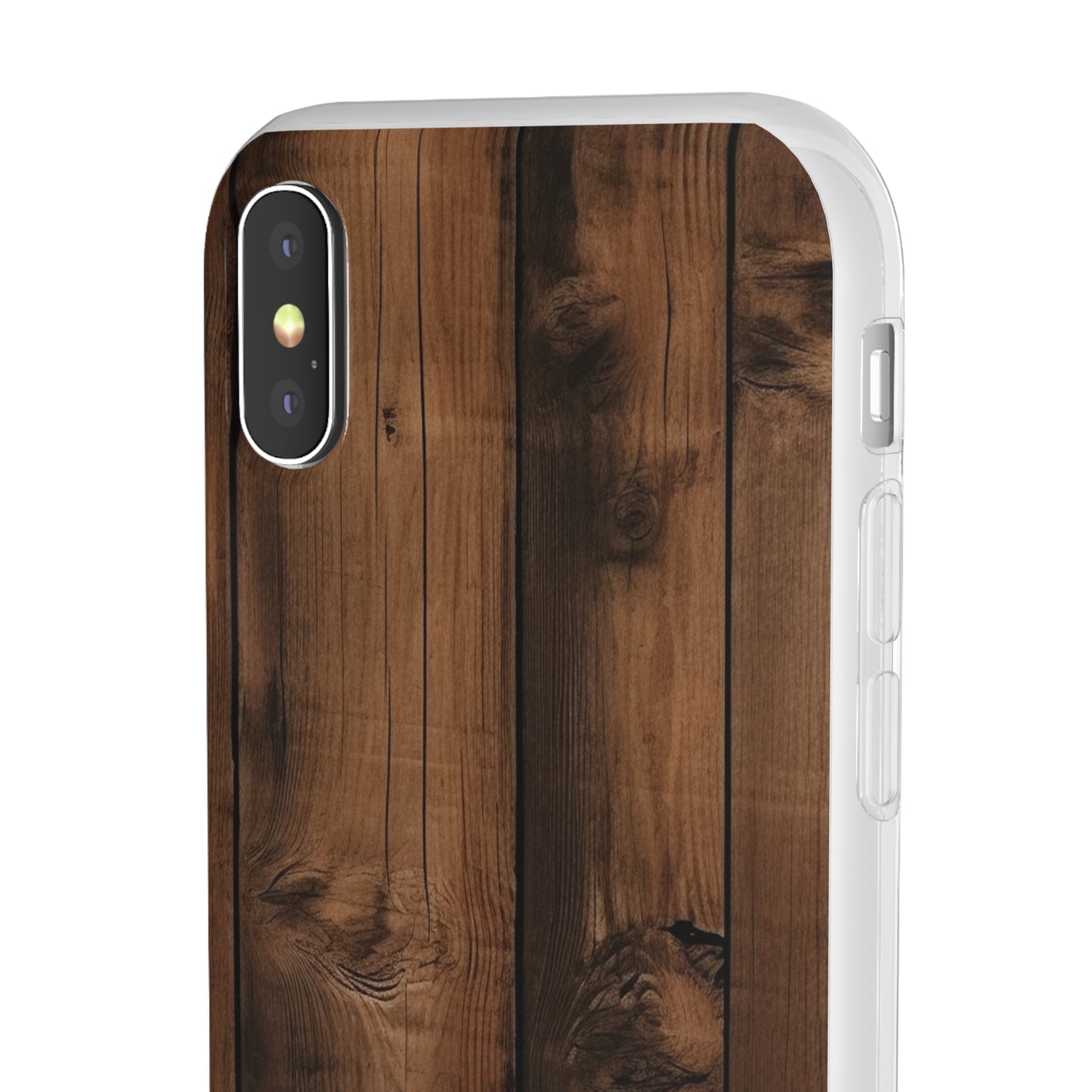 Rustic Wood Flex Case