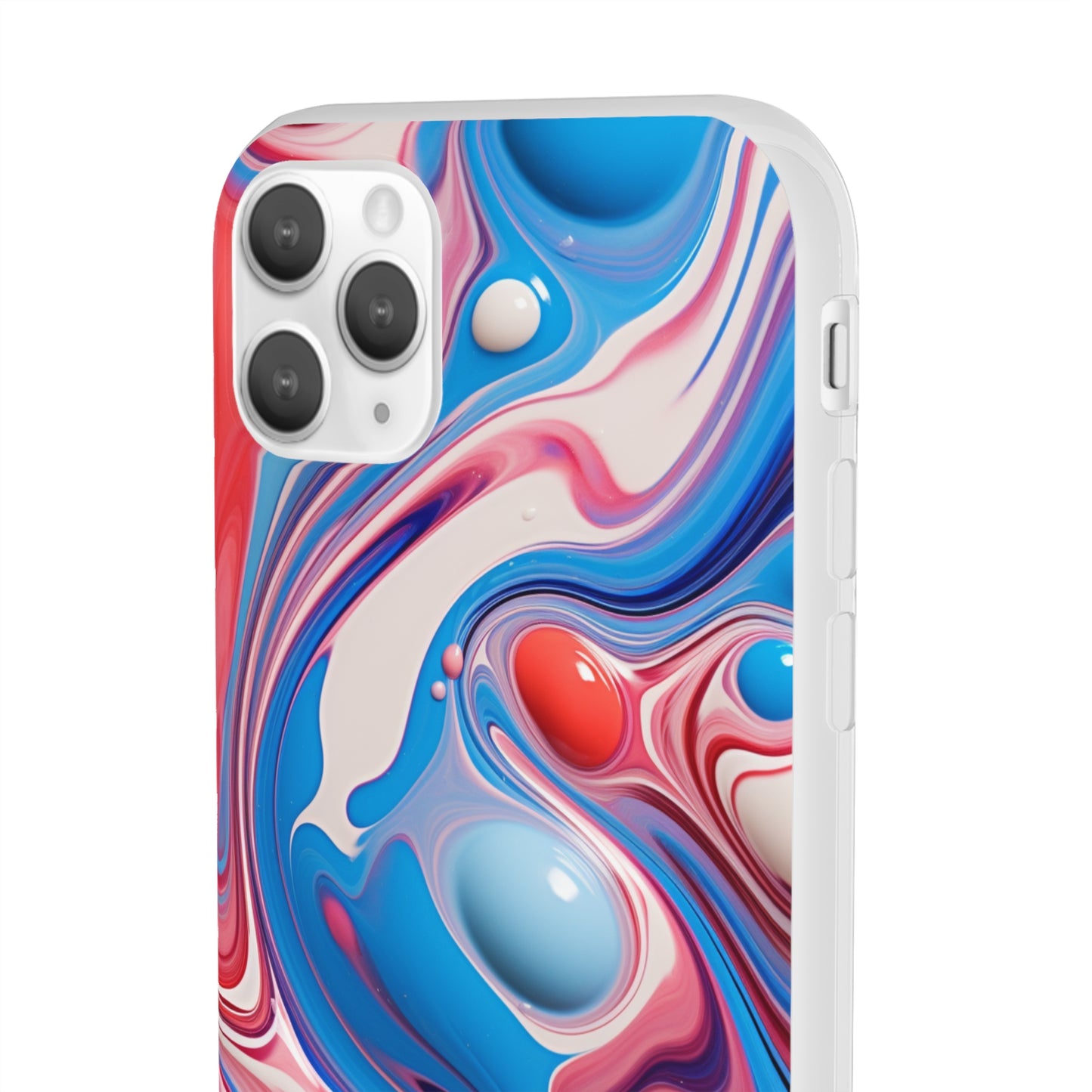 Colorful Marble Flex Case