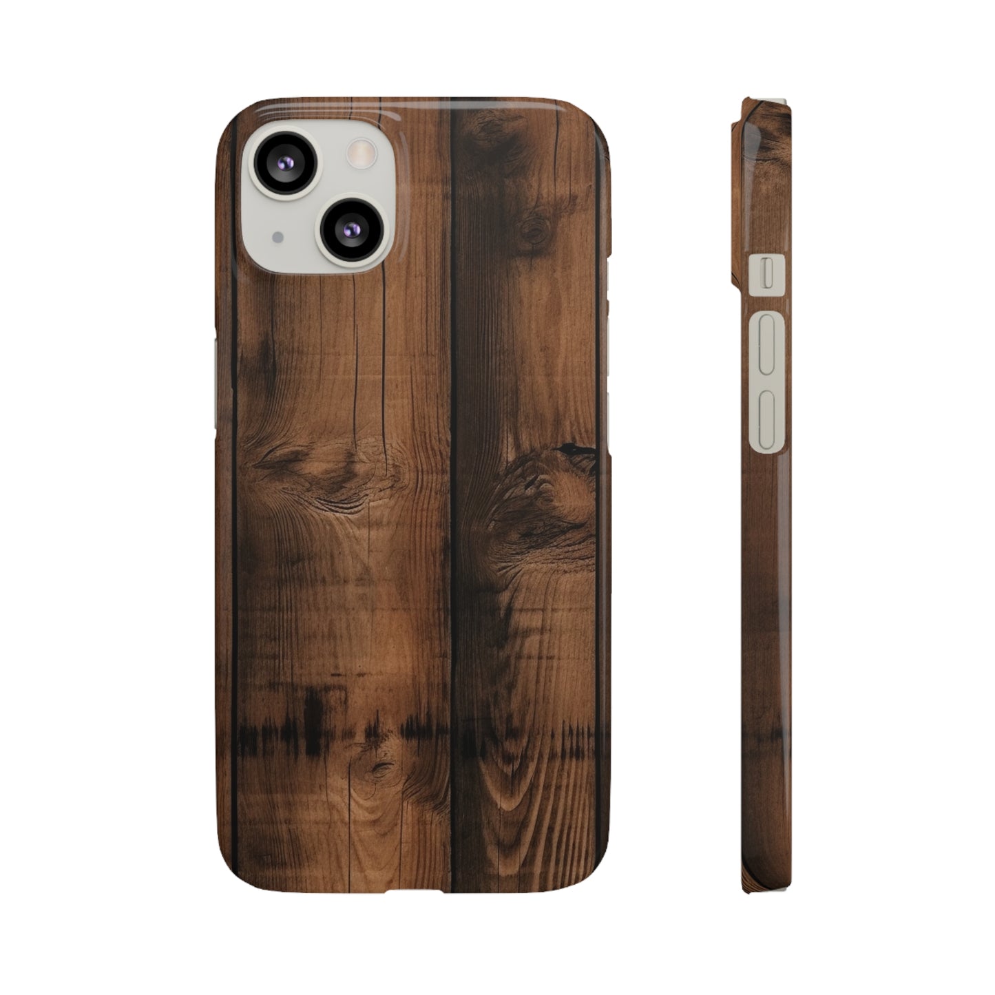 Rustic Wood Snap Case